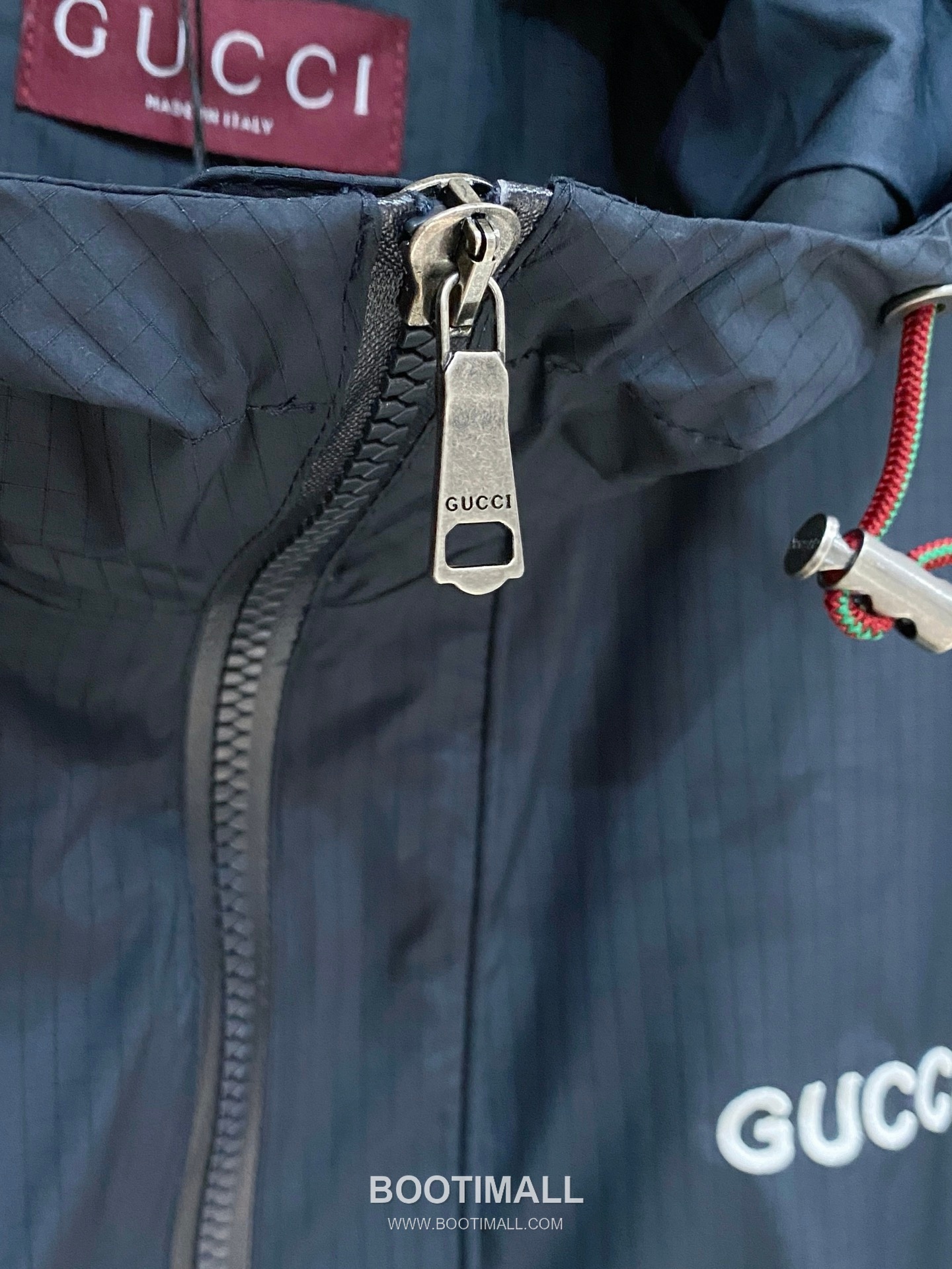 Gucci SS26 Logo Hooded Windbreaker Jacket 구찌 SS26 로고 후드 바람막이 재킷 7