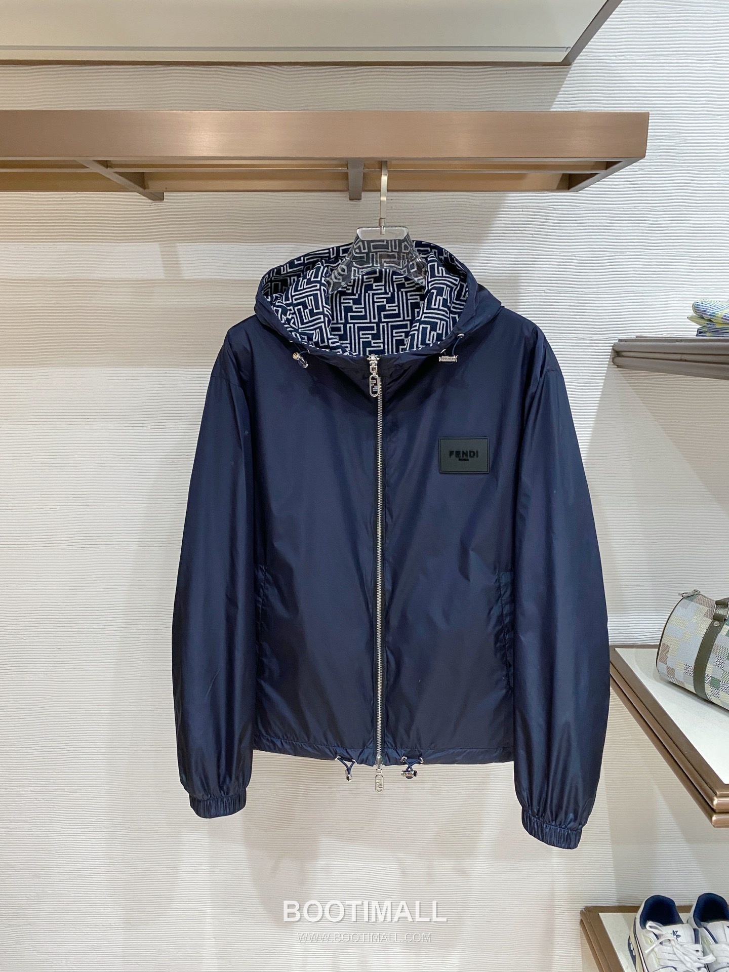 Fendi SS26 Reversible Hooded Windbreaker Jacket 펜디 SS26 리버서블 후드 바람막이 재킷 1