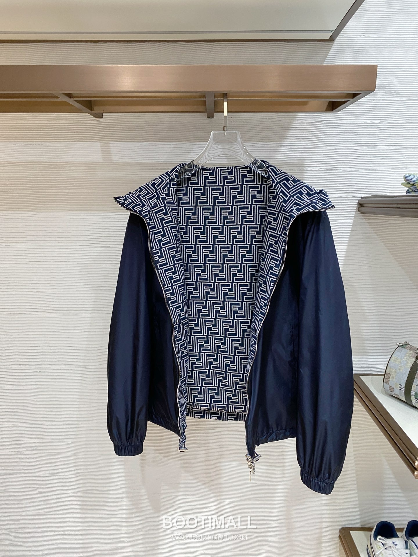 Fendi SS26 Reversible Hooded Windbreaker Jacket 펜디 SS26 리버서블 후드 바람막이 재킷 6