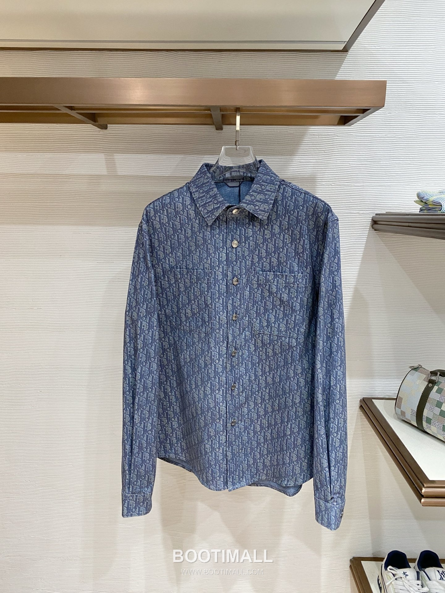 Dior SS26 CD Monogram Denim Shirt 디올 SS26 CD 모노그램 데님 셔츠 1