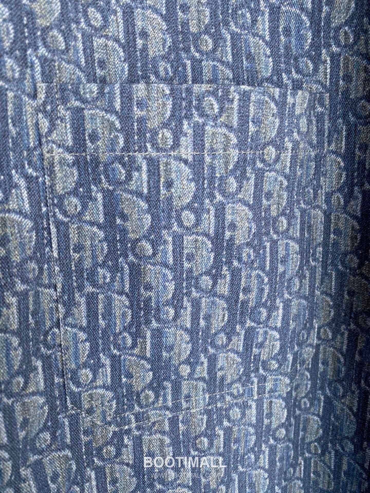 Dior SS26 CD Monogram Denim Shirt 디올 SS26 CD 모노그램 데님 셔츠 4