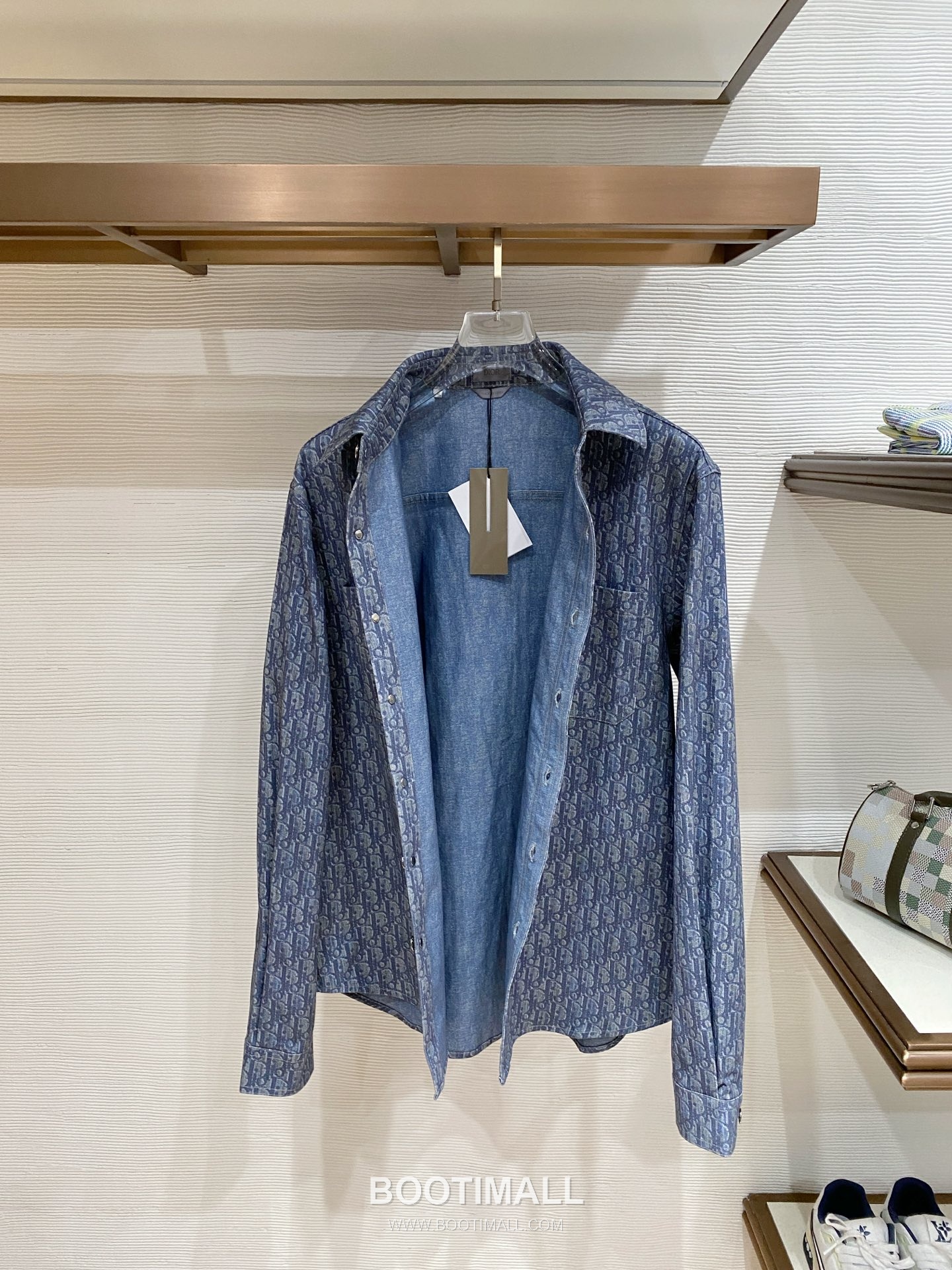 Dior SS26 CD Monogram Denim Shirt 디올 SS26 CD 모노그램 데님 셔츠 5