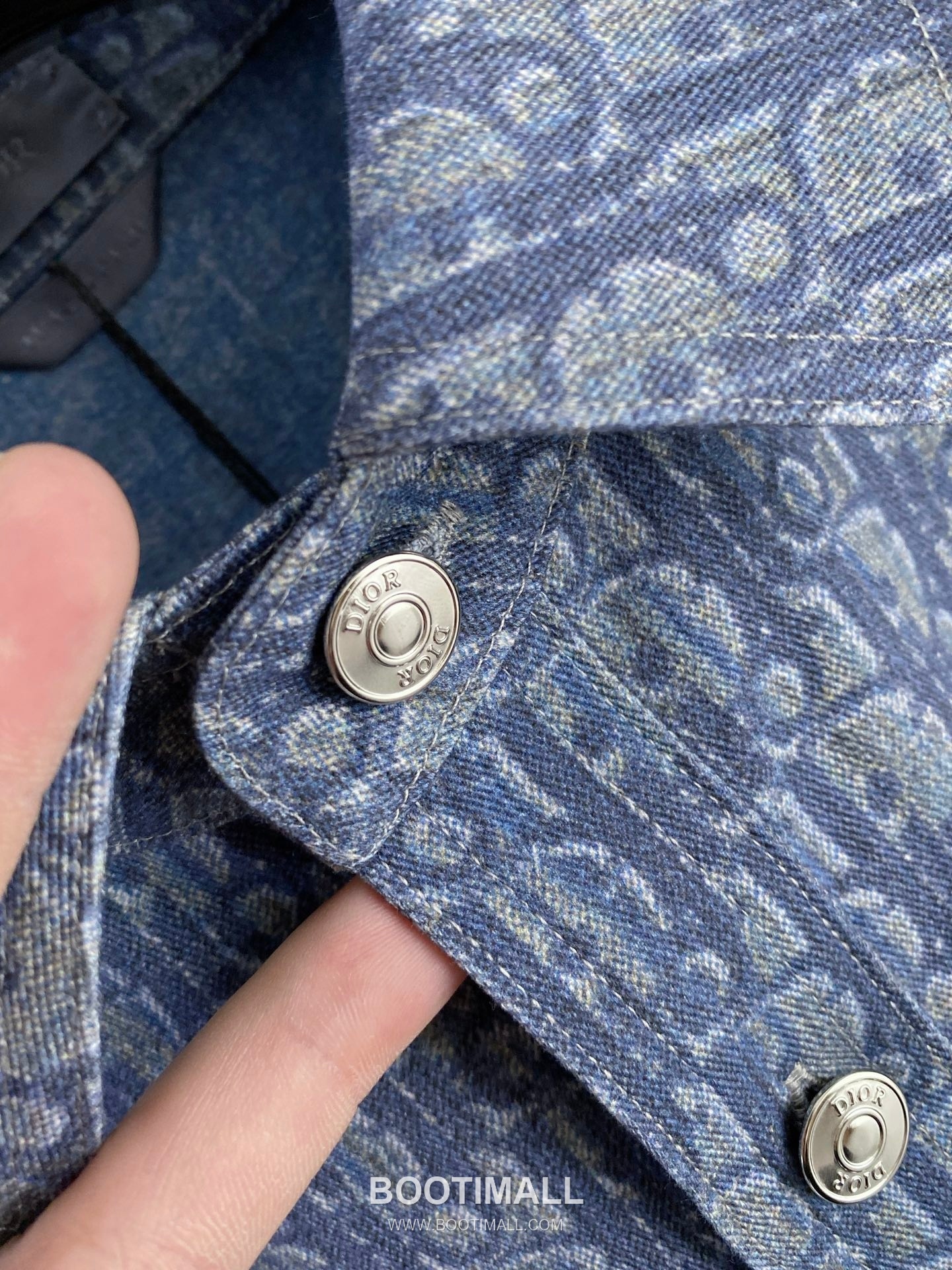 Dior SS26 CD Monogram Denim Shirt 디올 SS26 CD 모노그램 데님 셔츠 6