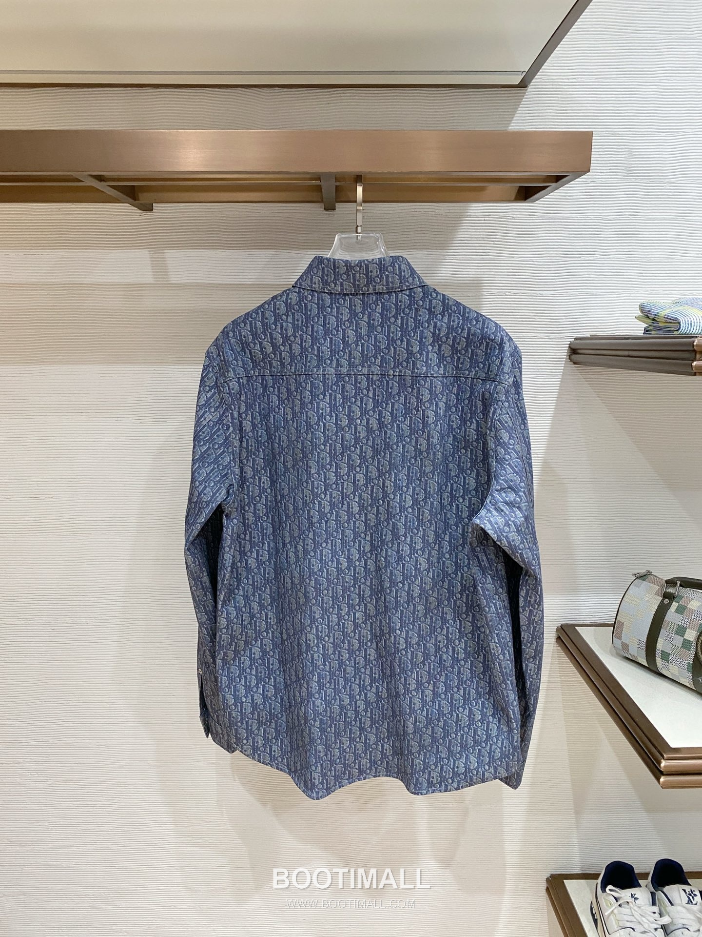 Dior SS26 CD Monogram Denim Shirt 디올 SS26 CD 모노그램 데님 셔츠 9