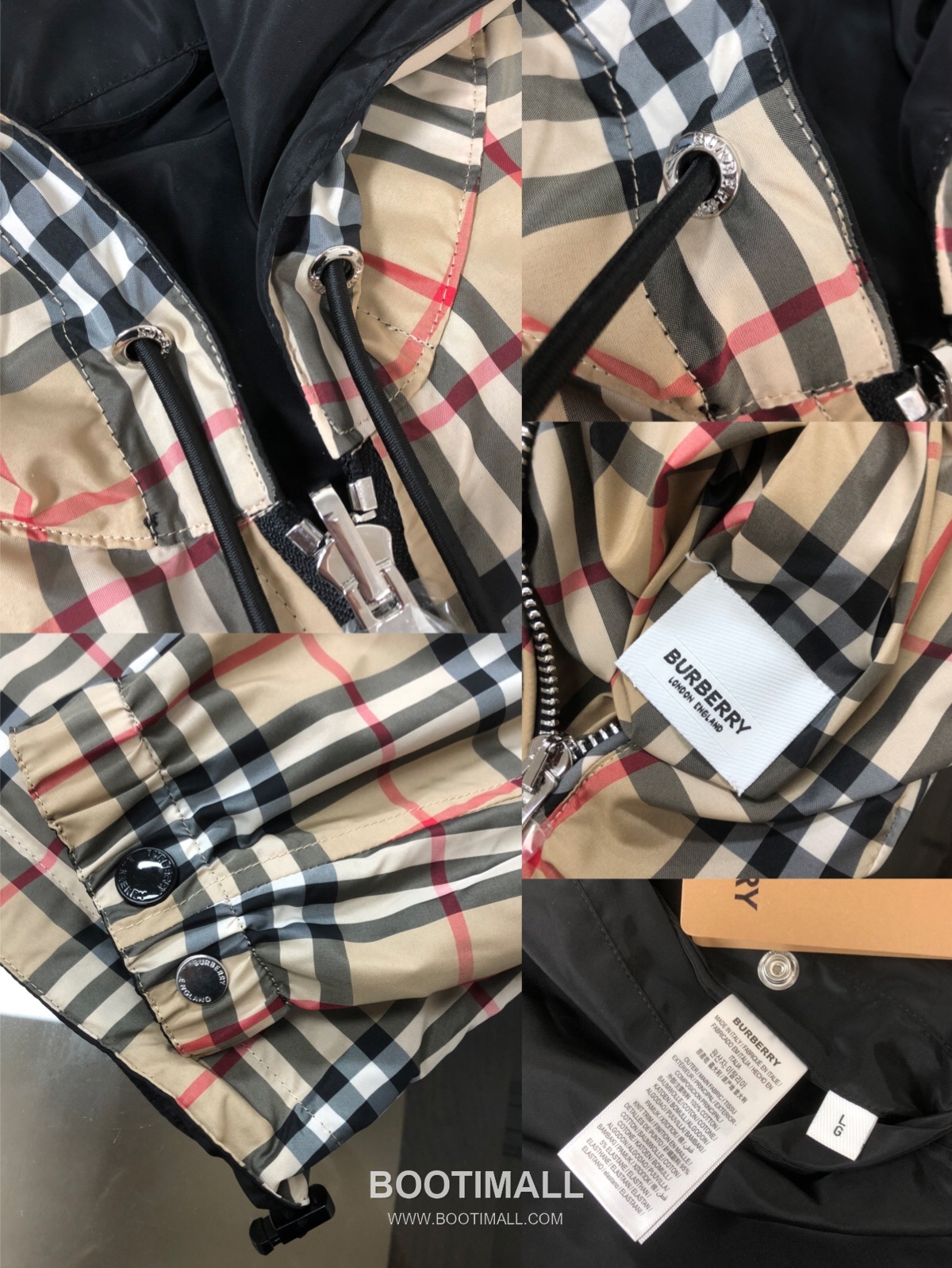 Burberry Reversible Check Windbreaker Jacket 버버리 리버서블 체크 바람막이 재킷 12