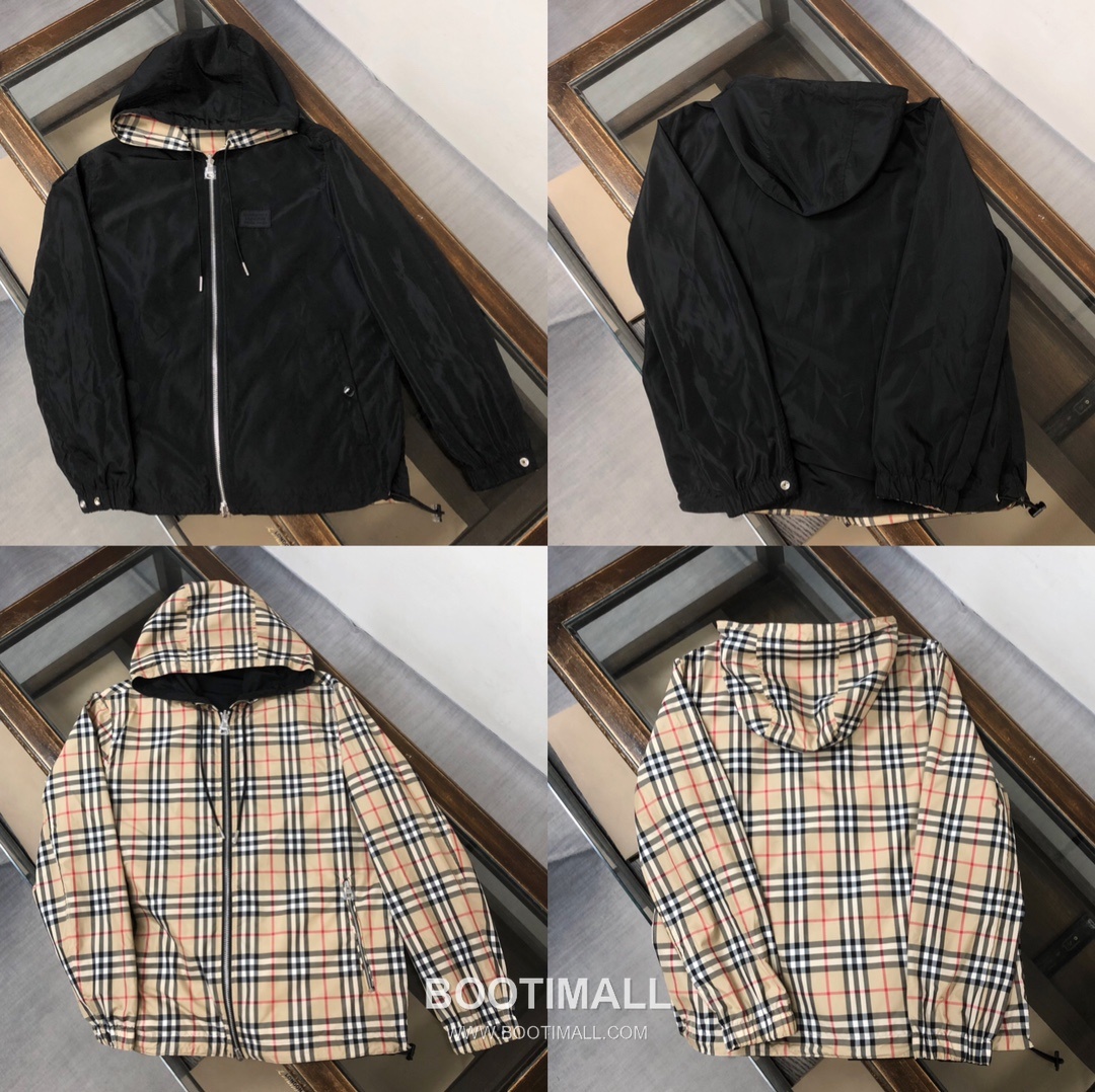 Burberry Reversible Check Windbreaker Jacket 버버리 리버서블 체크 바람막이 재킷 3
