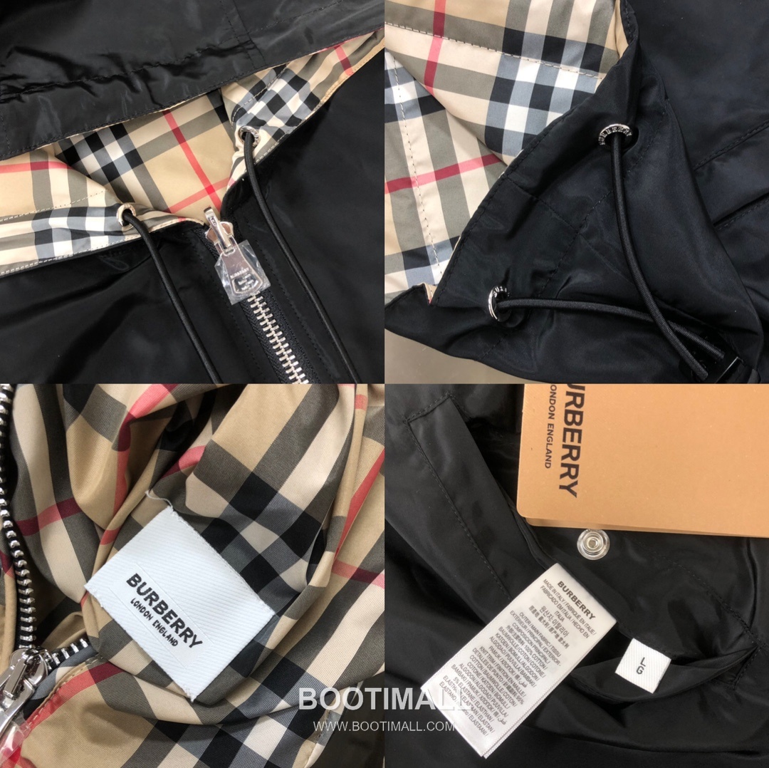Burberry Reversible Check Windbreaker Jacket 버버리 리버서블 체크 바람막이 재킷 6