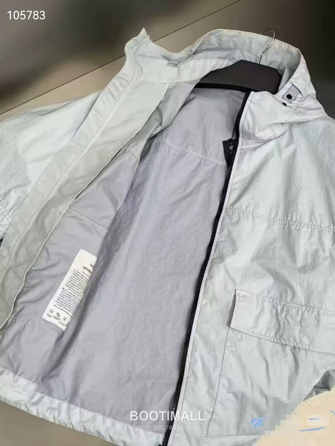 Stone Island SS26 Crinkle Nylon Windbreaker Jacket 스톤아일랜드 SS26 크링클 나일론 바람막이 재킷 5