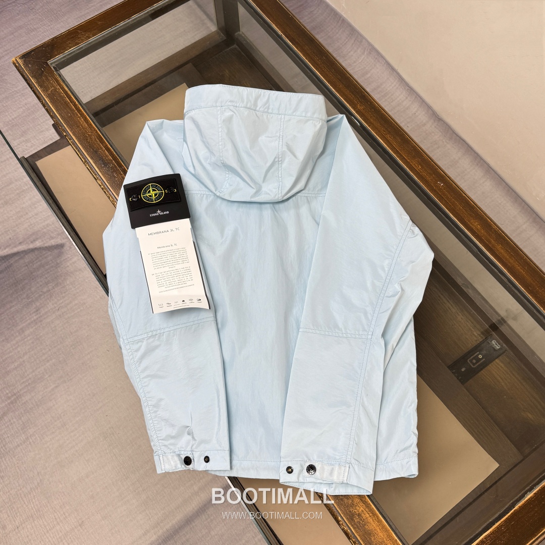 Stone Island SS26 Crinkle Nylon Windbreaker Jacket 스톤아일랜드 SS26 크링클 나일론 바람막이 재킷 14