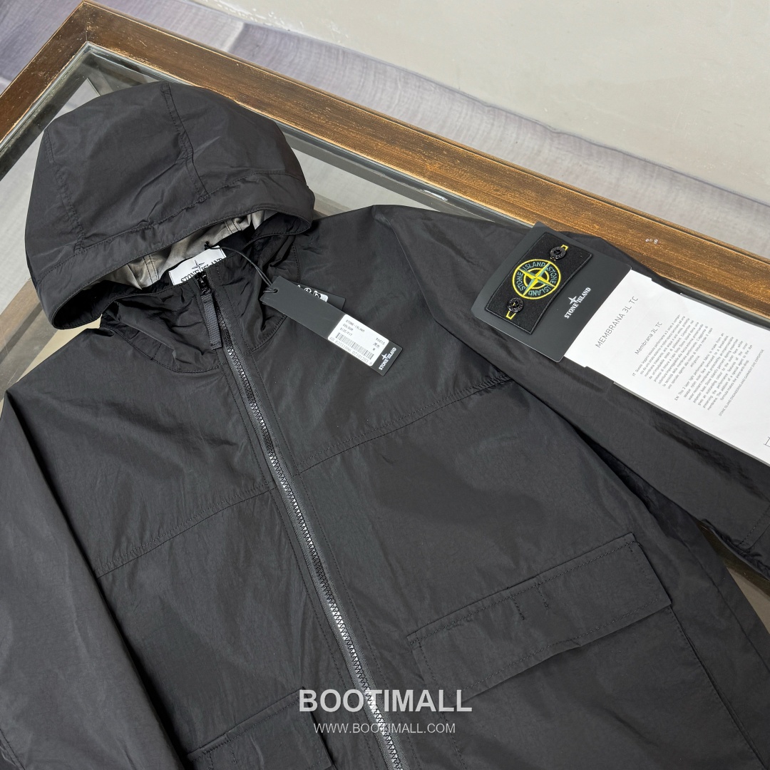 Stone Island SS26 Crinkle Nylon Windbreaker Jacket 스톤아일랜드 SS26 크링클 나일론 바람막이 재킷 11