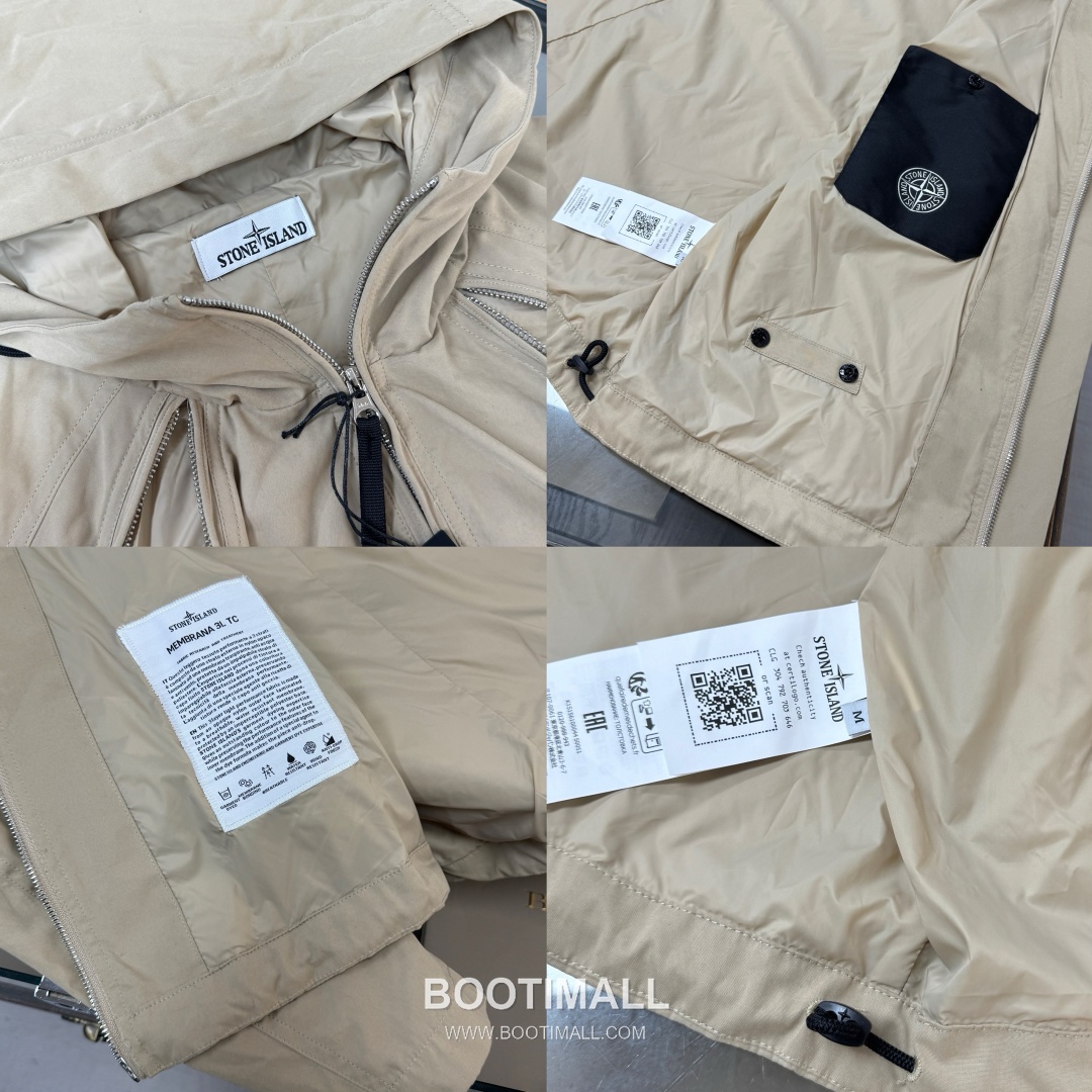Stone Island SS26 Zip-Up Hooded Windbreaker Jacket 스톤아일랜드 SS26 지퍼 후드 바람막이 재킷 8