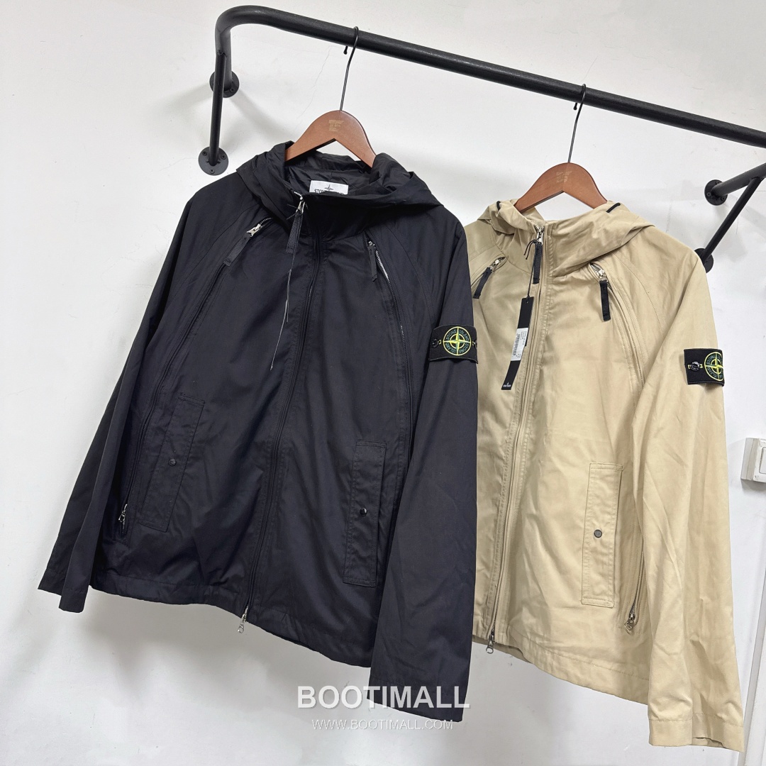 Stone Island SS26 Zip-Up Hooded Windbreaker Jacket 스톤아일랜드 SS26 지퍼 후드 바람막이 재킷 2