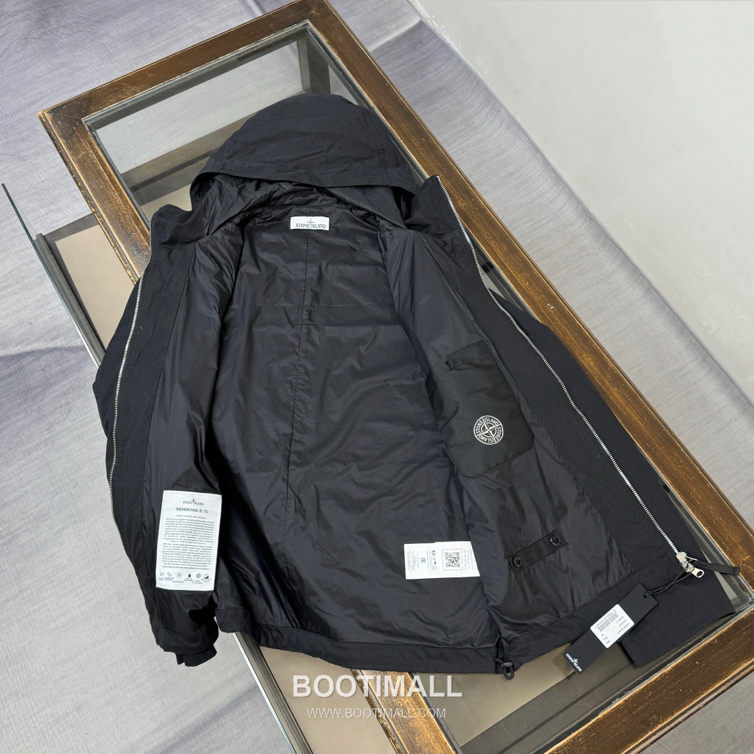 Stone Island SS26 Zip-Up Hooded Windbreaker Jacket 스톤아일랜드 SS26 지퍼 후드 바람막이 재킷 8