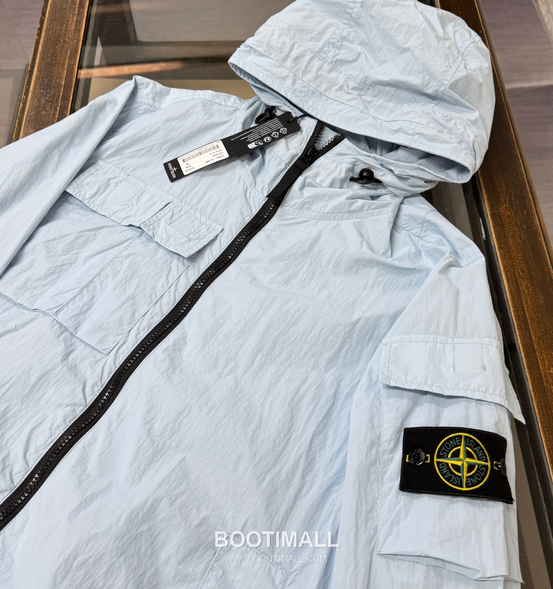 Stone Island SS26 Hooded Windbreaker Jacket 스톤아일랜드 SS26 후드 바람막이 재킷 3