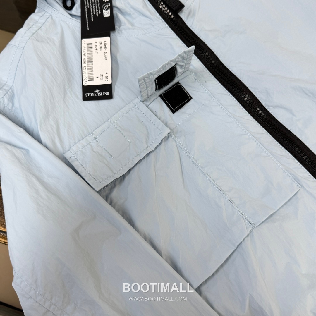 Stone Island SS26 Hooded Windbreaker Jacket 스톤아일랜드 SS26 후드 바람막이 재킷 5