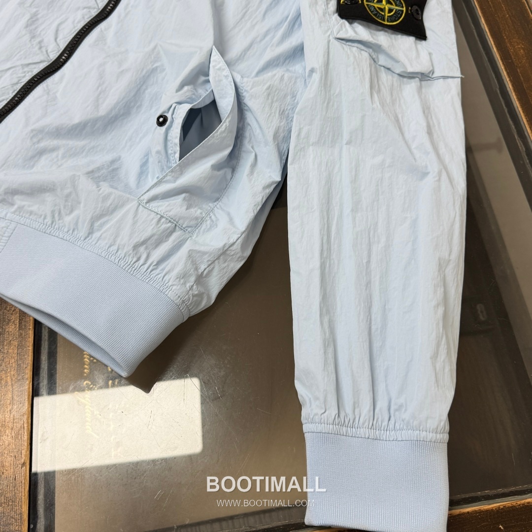 Stone Island SS26 Hooded Windbreaker Jacket 스톤아일랜드 SS26 후드 바람막이 재킷 6