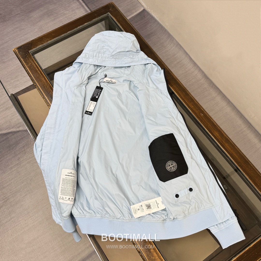 Stone Island SS26 Hooded Windbreaker Jacket 스톤아일랜드 SS26 후드 바람막이 재킷 8