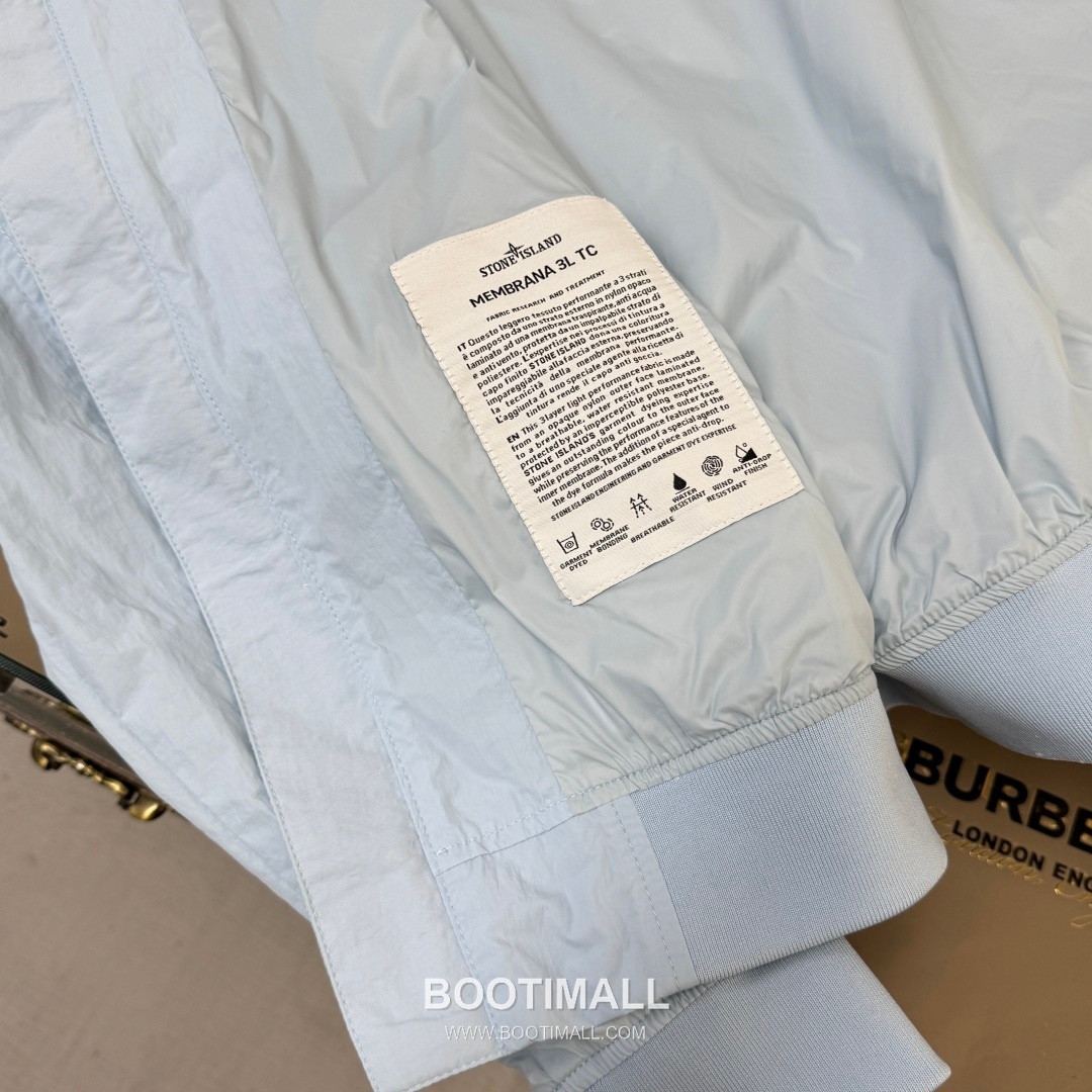 Stone Island SS26 Hooded Windbreaker Jacket 스톤아일랜드 SS26 후드 바람막이 재킷 9