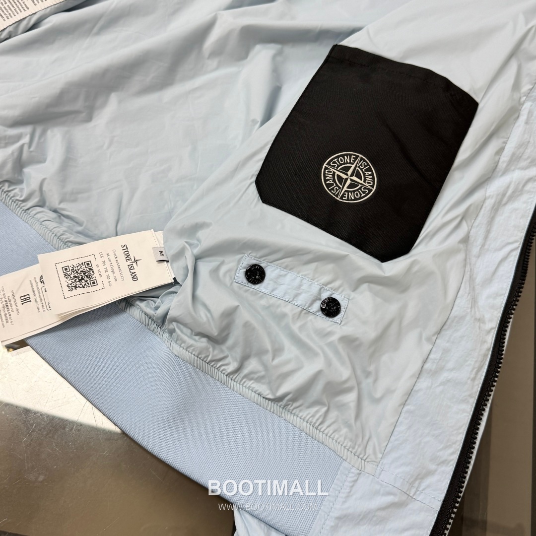 Stone Island SS26 Hooded Windbreaker Jacket 스톤아일랜드 SS26 후드 바람막이 재킷 10