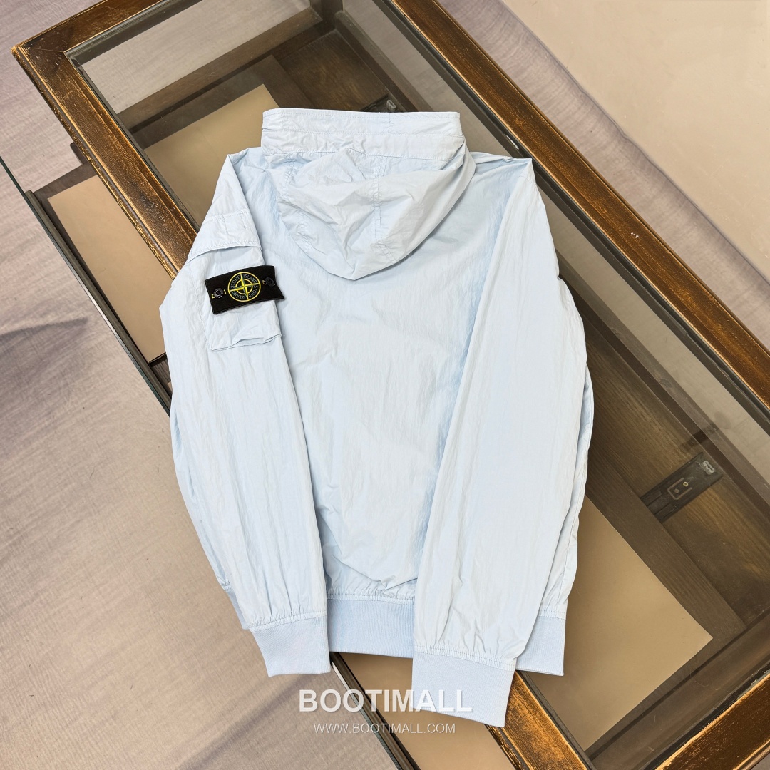 Stone Island SS26 Hooded Windbreaker Jacket 스톤아일랜드 SS26 후드 바람막이 재킷 11