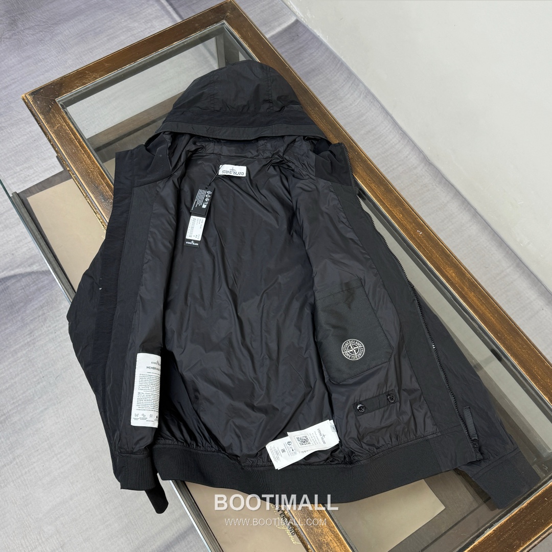 Stone Island SS26 Hooded Windbreaker Jacket 스톤아일랜드 SS26 후드 바람막이 재킷 7