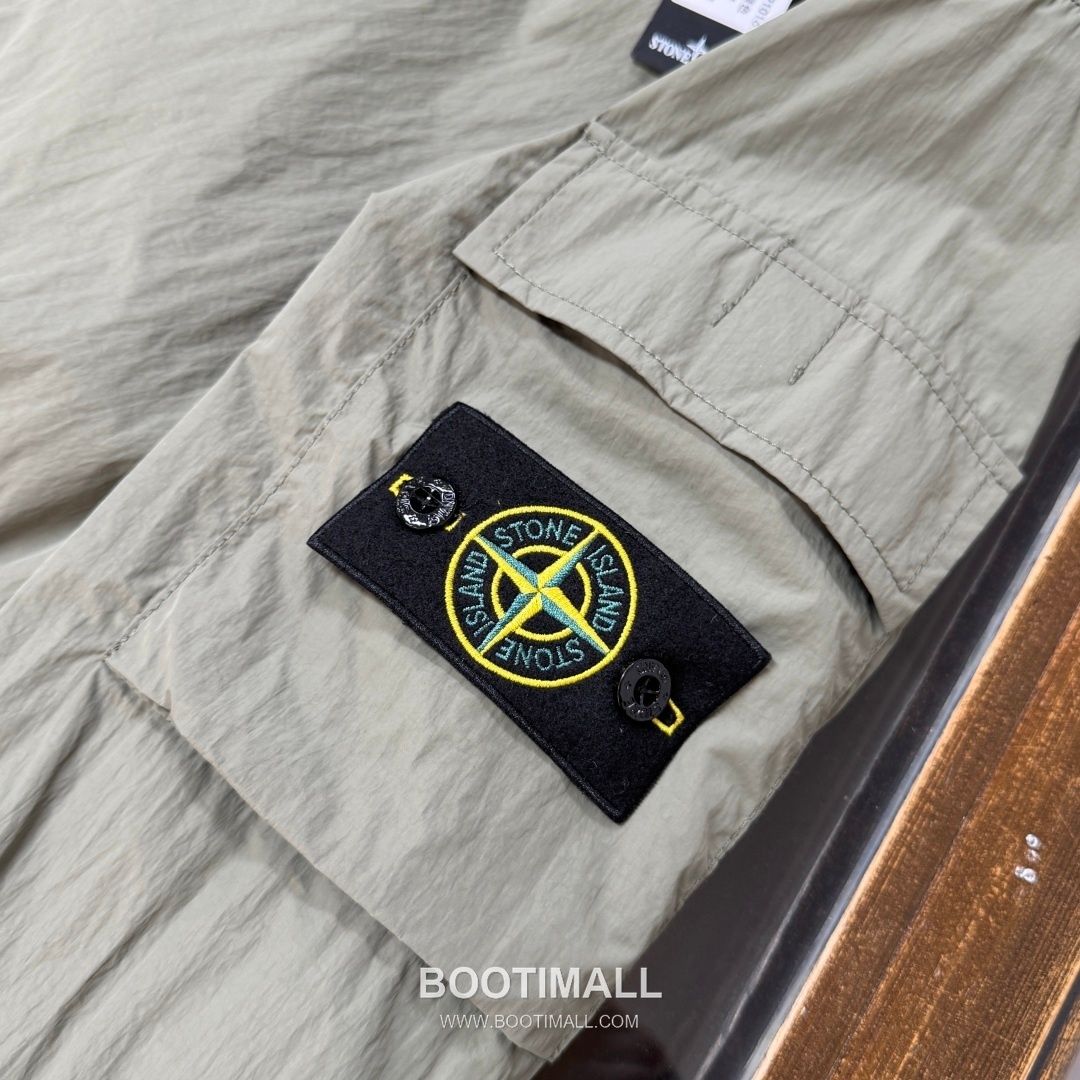 Stone Island SS26 Hooded Windbreaker Jacket 스톤아일랜드 SS26 후드 바람막이 재킷 5