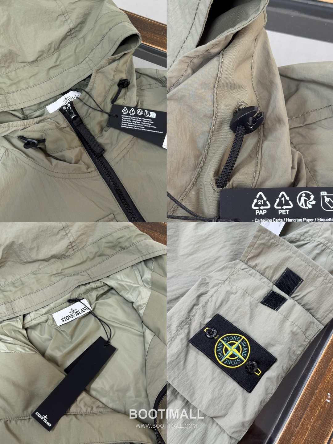 Stone Island SS26 Hooded Windbreaker Jacket 스톤아일랜드 SS26 후드 바람막이 재킷 7