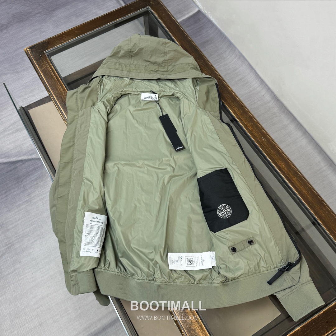 Stone Island SS26 Hooded Windbreaker Jacket 스톤아일랜드 SS26 후드 바람막이 재킷 8