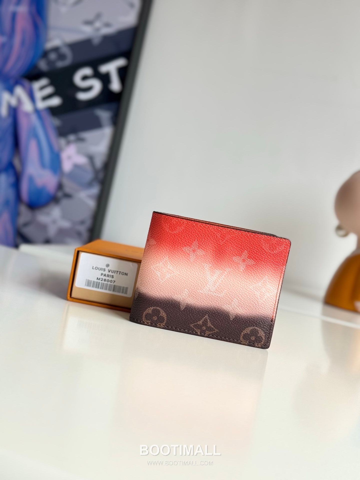 Louis Vuitton Slender Monogram Pigment Wallet 루이비통 슬렌더 모노그램 피그먼트 반지갑 M28007 11cm 1