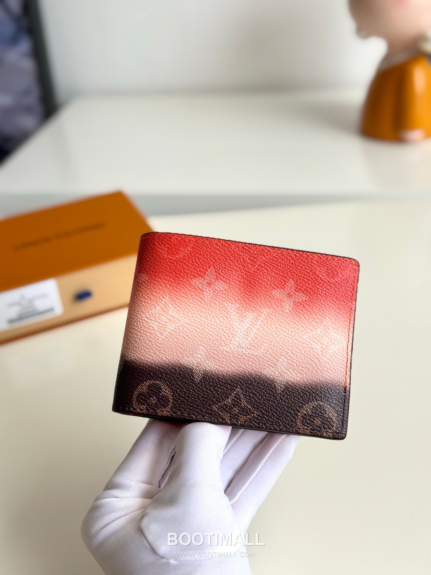 Louis Vuitton Slender Monogram Pigment Wallet 루이비통 슬렌더 모노그램 피그먼트 반지갑 M28007 11cm 6
