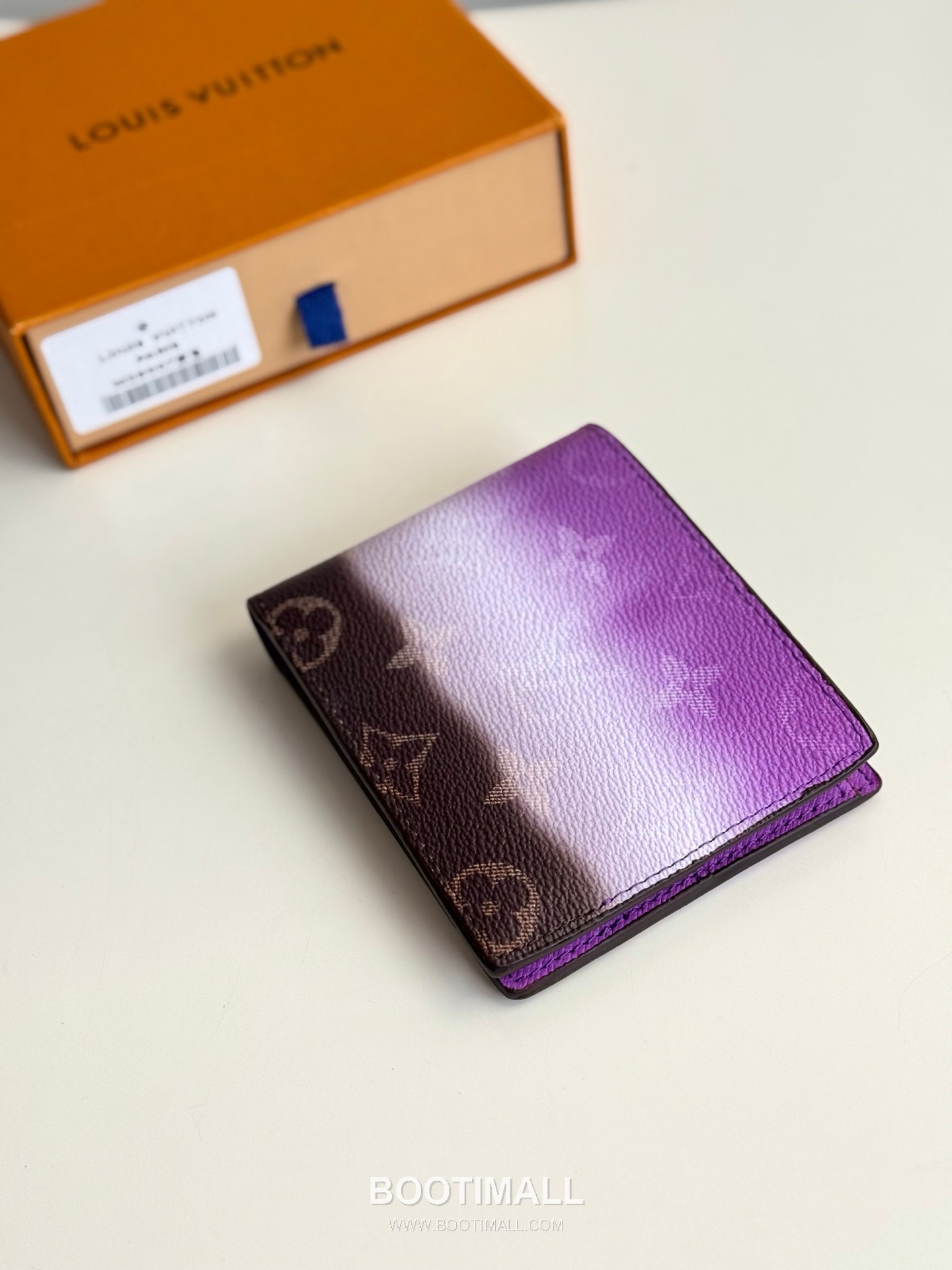 Louis Vuitton Slender Monogram Pigment Wallet 루이비통 슬렌더 모노그램 피그먼트 반지갑 M28007 11cm 3