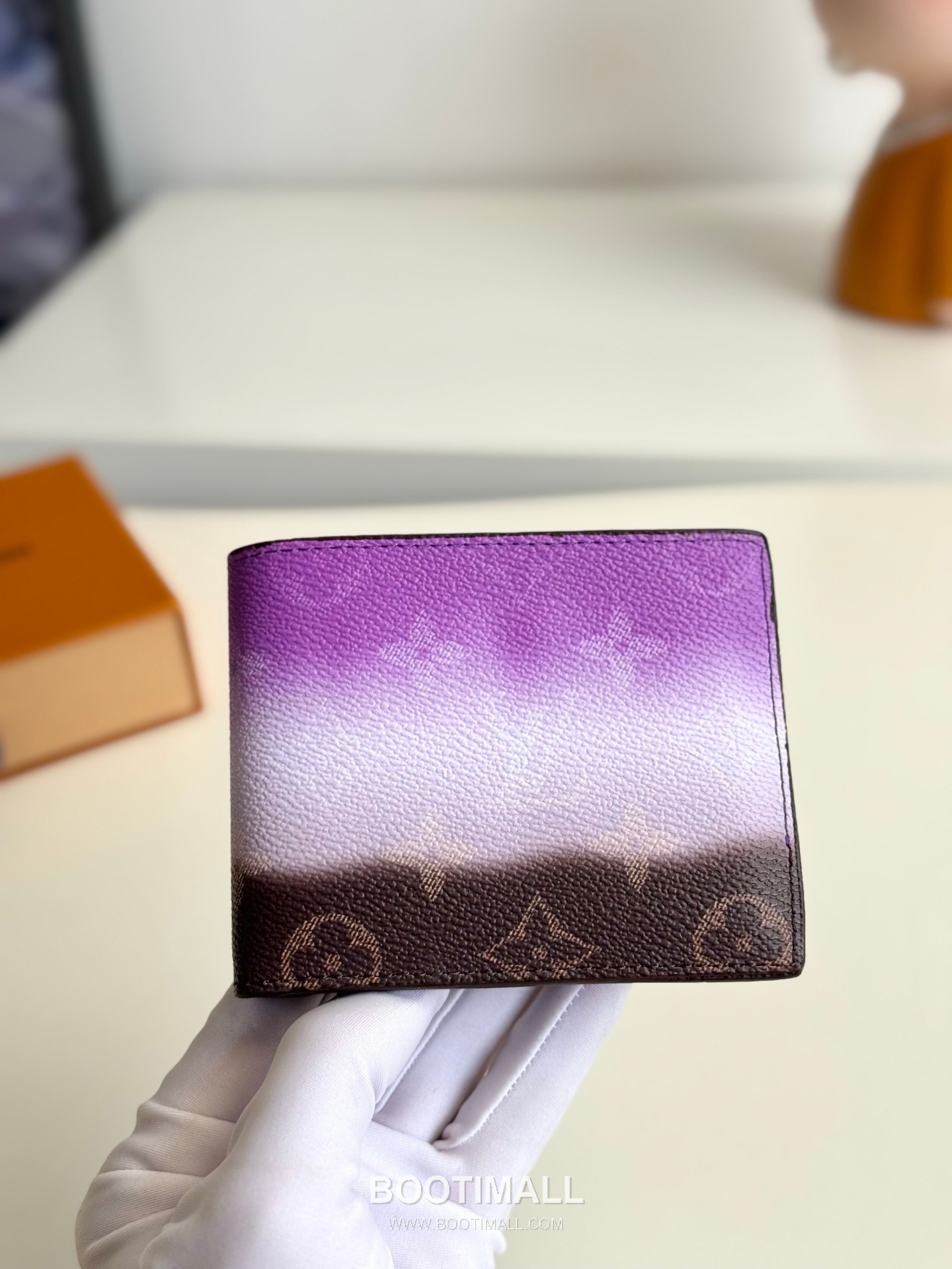 Louis Vuitton Slender Monogram Pigment Wallet 루이비통 슬렌더 모노그램 피그먼트 반지갑 M28007 11cm 5