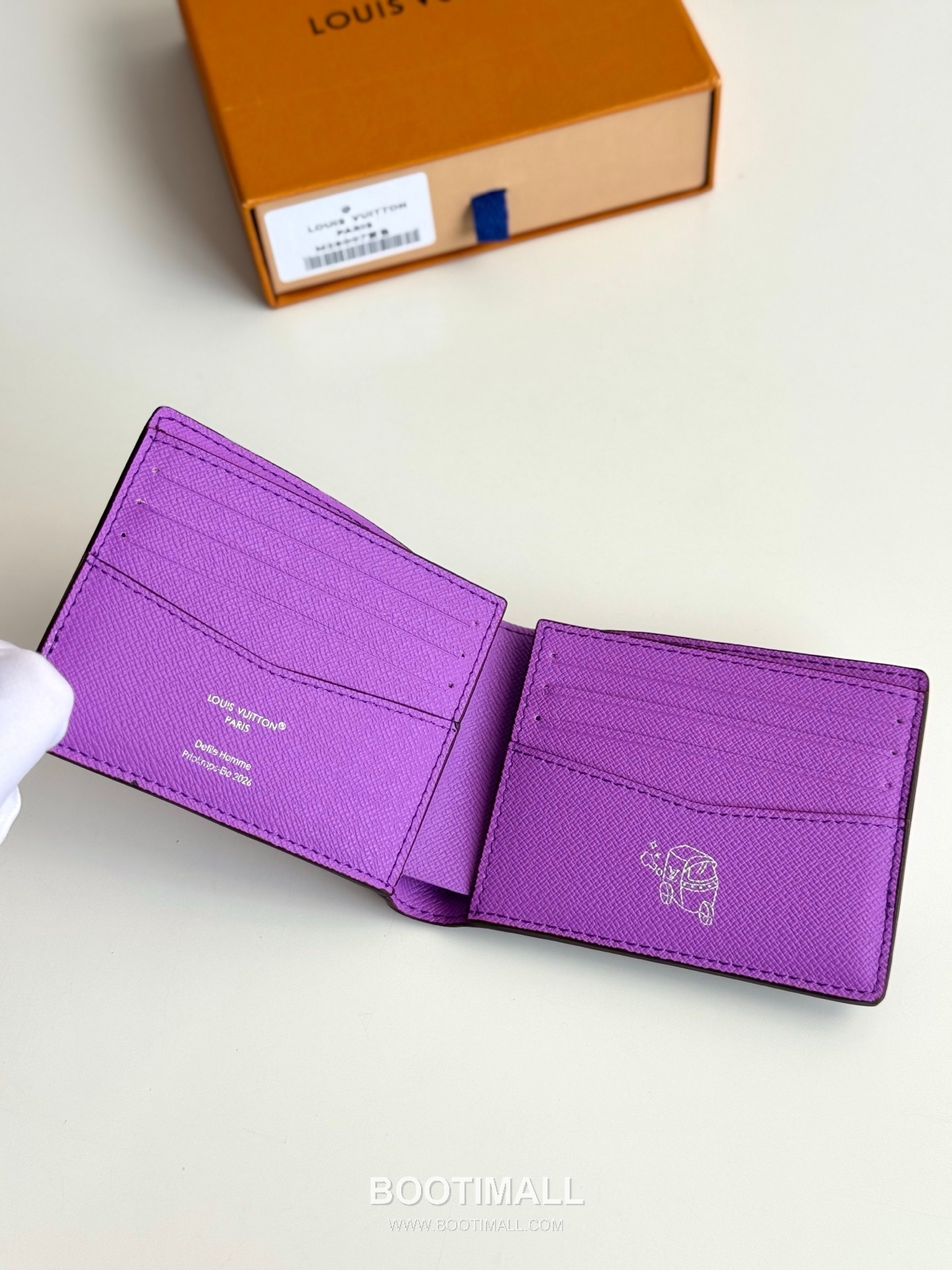 Louis Vuitton Slender Monogram Pigment Wallet 루이비통 슬렌더 모노그램 피그먼트 반지갑 M28007 11cm 6