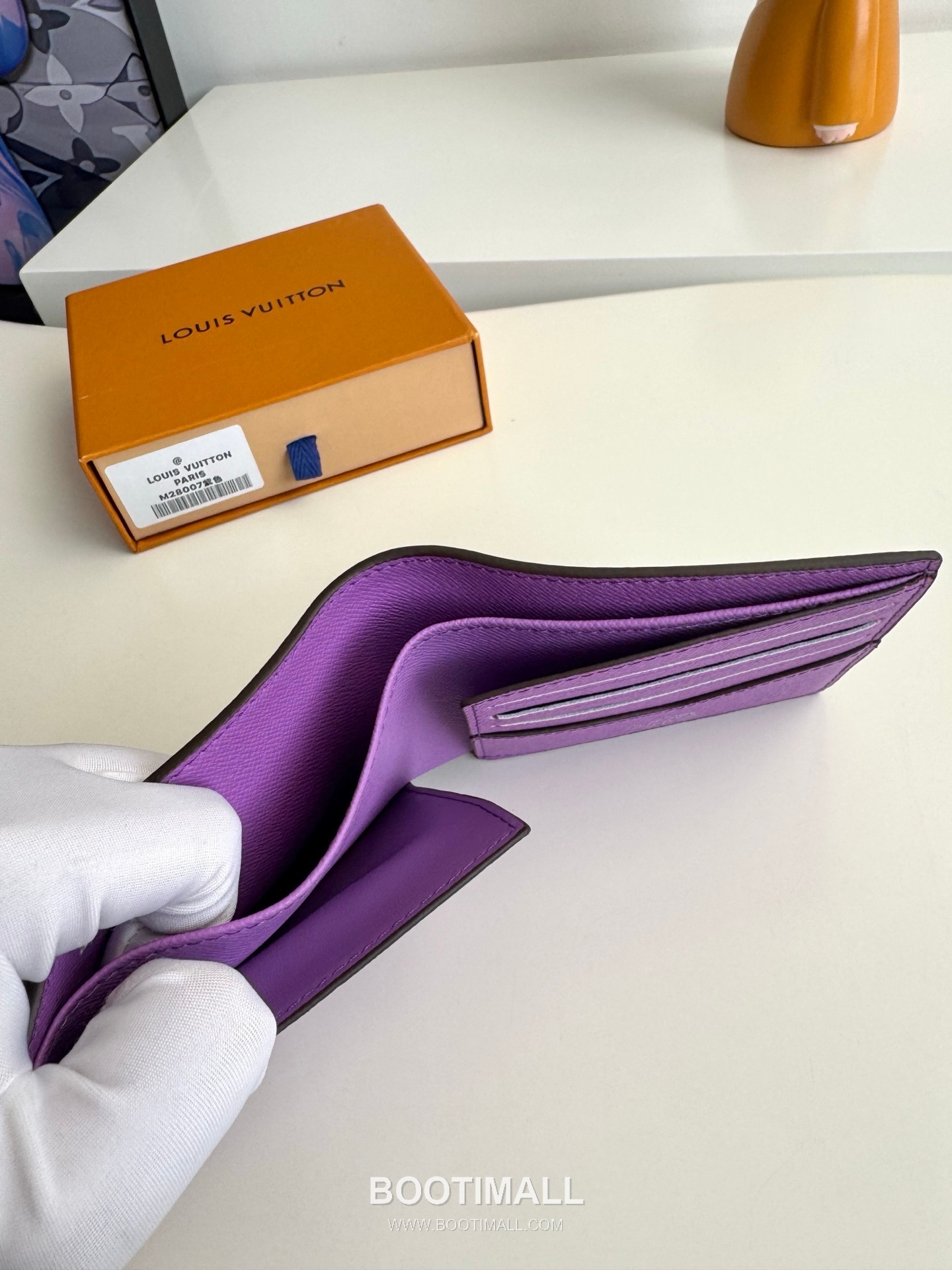 Louis Vuitton Slender Monogram Pigment Wallet 루이비통 슬렌더 모노그램 피그먼트 반지갑 M28007 11cm 7
