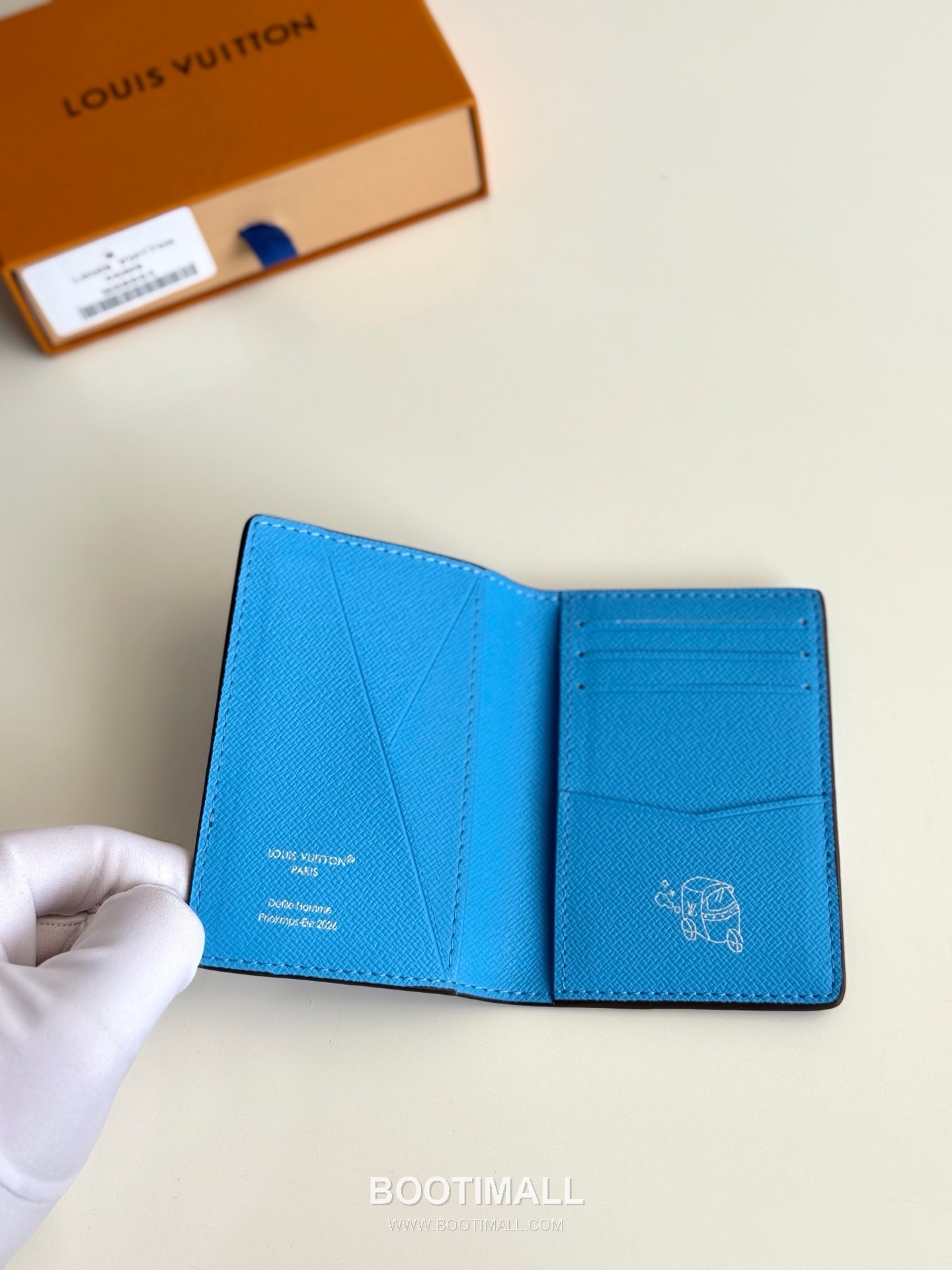 Louis Vuitton Monogram Pigment Pocket Organizer 루이비통 모노그램 피그먼트 포켓 오거나이저 카드지갑 M28003 11cm 7