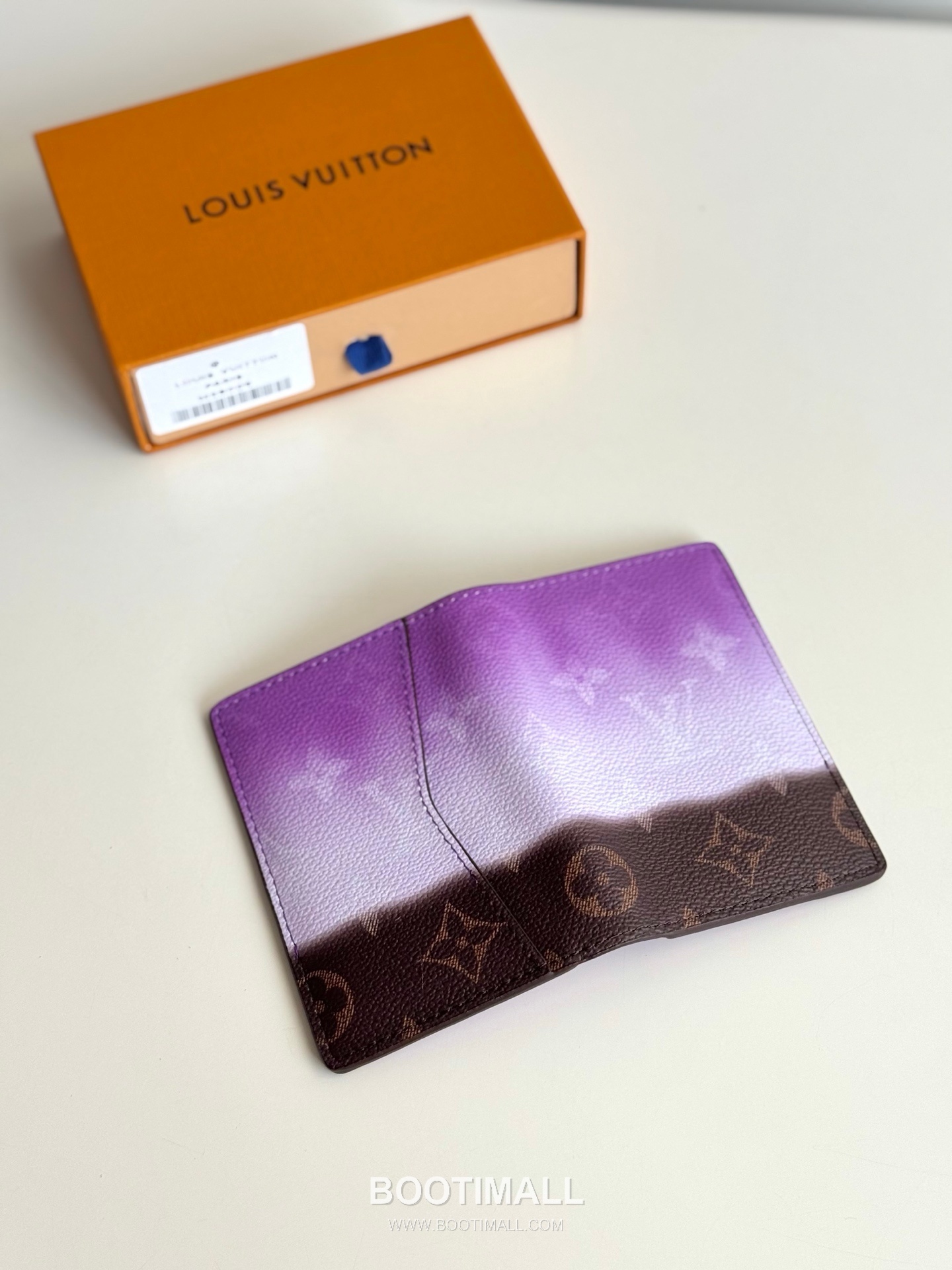 Louis Vuitton Monogram Pigment Pocket Organizer 루이비통 모노그램 피그먼트 포켓 오거나이저 카드지갑 M28003 11cm 5