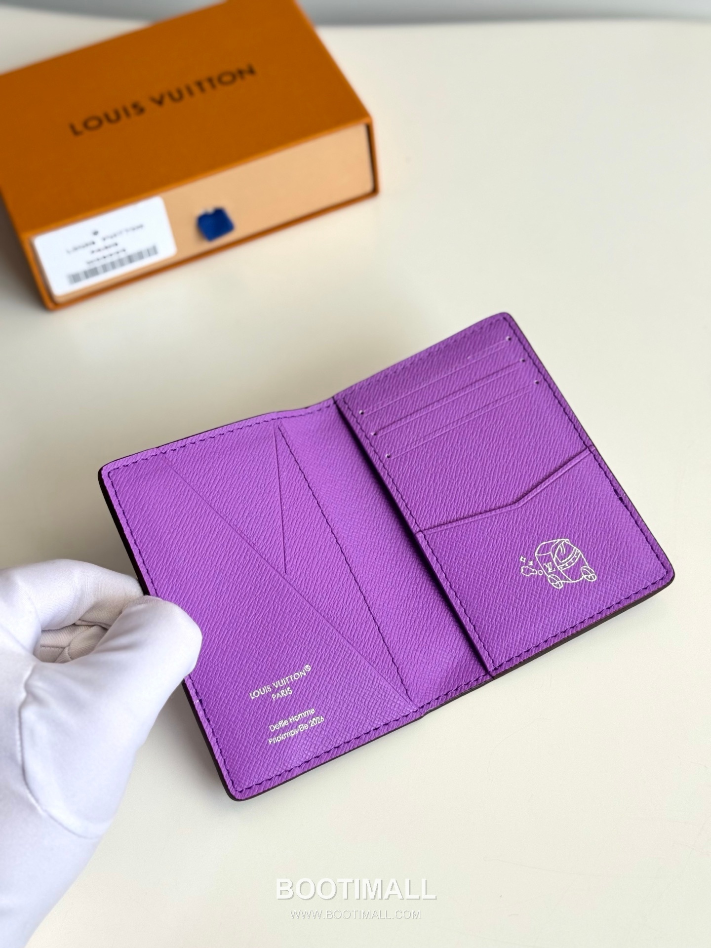 Louis Vuitton Monogram Pigment Pocket Organizer 루이비통 모노그램 피그먼트 포켓 오거나이저 카드지갑 M28003 11cm 7