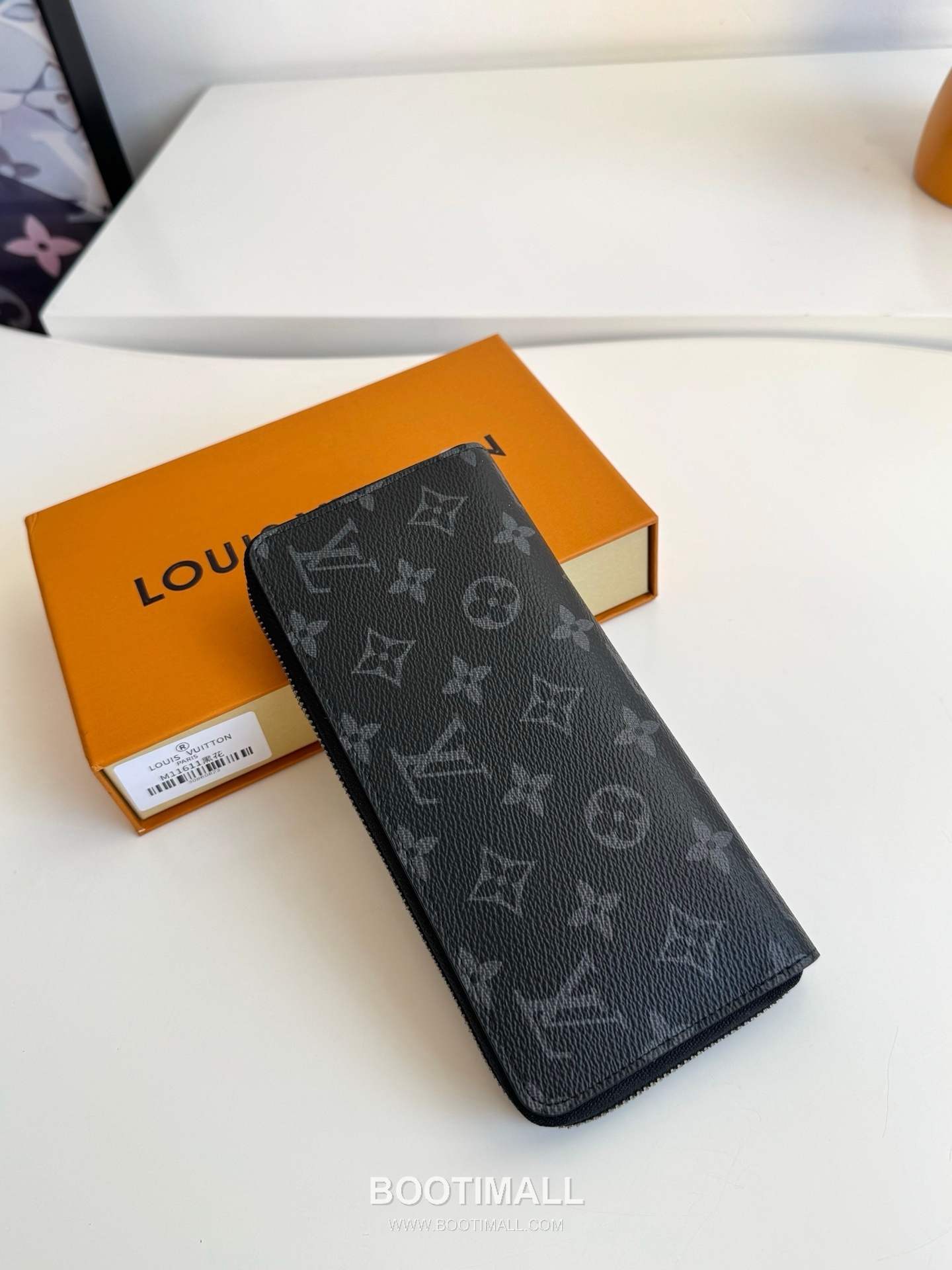 Louis Vuitton Zippy Horizontal Monogram Eclipse Wallet 루이비통 지피 호리즌탈 모노그램 이클립스 장지갑 M11611 21cm 2