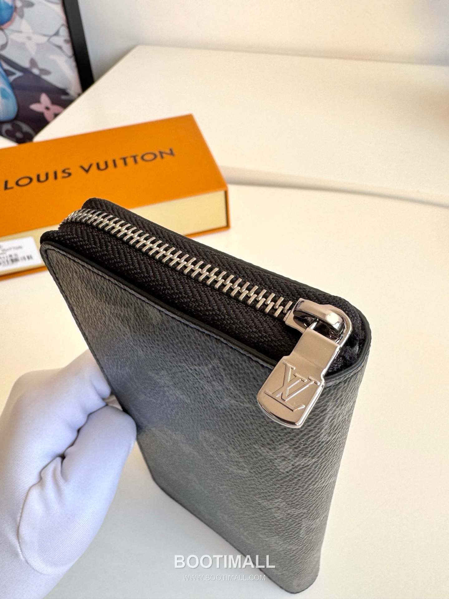 Louis Vuitton Zippy Horizontal Monogram Eclipse Wallet 루이비통 지피 호리즌탈 모노그램 이클립스 장지갑 M11611 21cm 5