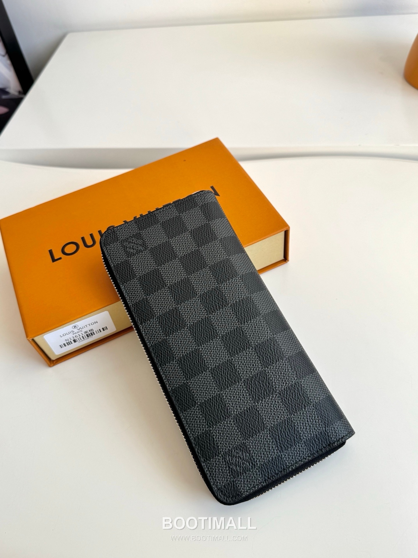 Louis Vuitton Zippy Horizontal Monogram Eclipse Wallet 루이비통 지피 호리즌탈 모노그램 이클립스 장지갑 M11611 21cm 2
