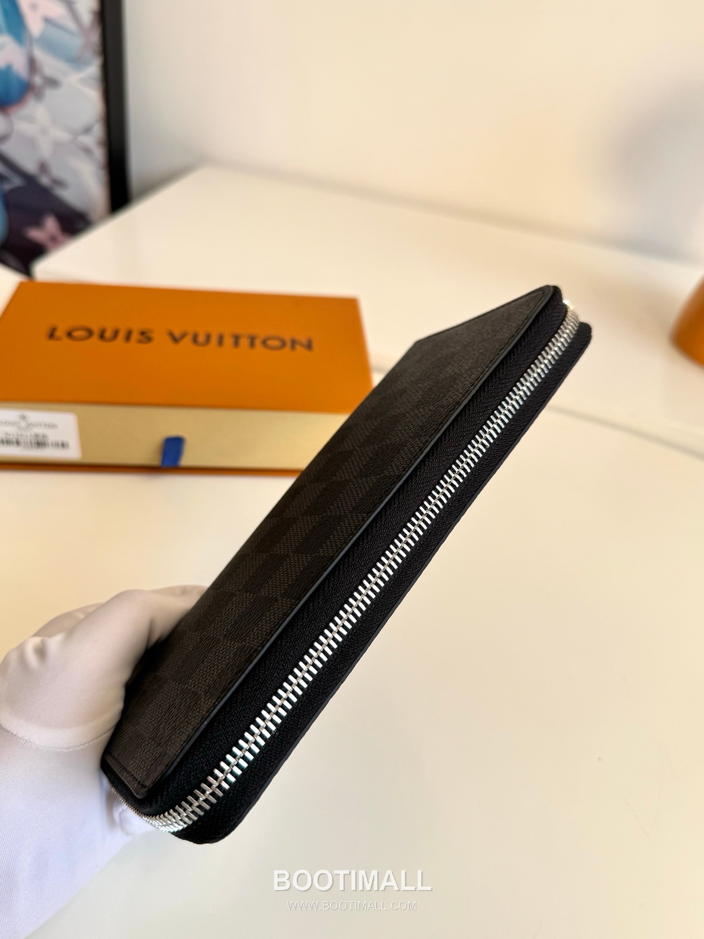 Louis Vuitton Zippy Horizontal Monogram Eclipse Wallet 루이비통 지피 호리즌탈 모노그램 이클립스 장지갑 M11611 21cm 3