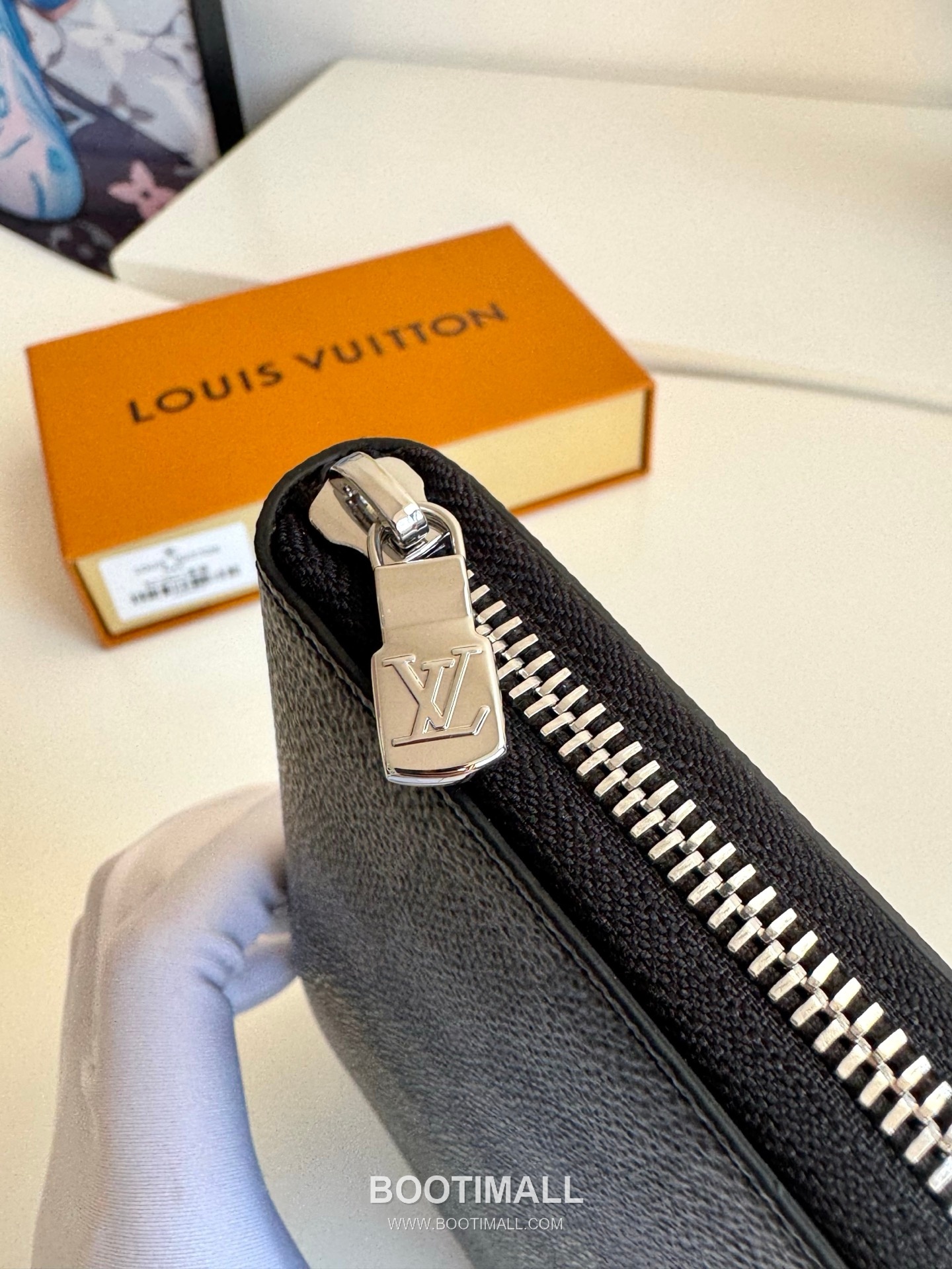 Louis Vuitton Zippy Horizontal Monogram Eclipse Wallet 루이비통 지피 호리즌탈 모노그램 이클립스 장지갑 M11611 21cm 5