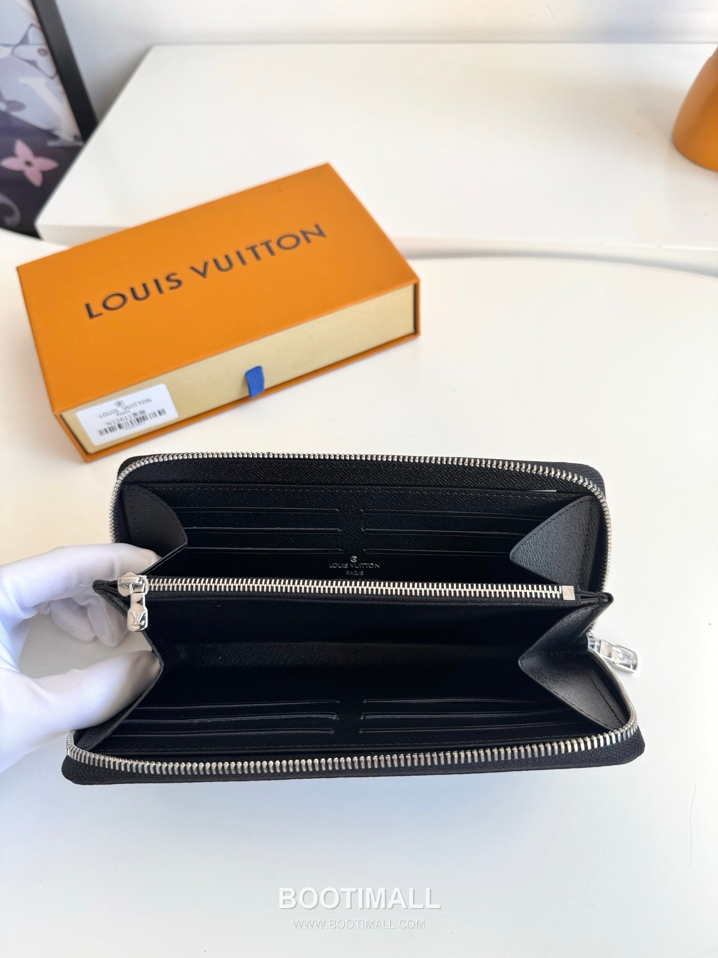 Louis Vuitton Zippy Horizontal Monogram Eclipse Wallet 루이비통 지피 호리즌탈 모노그램 이클립스 장지갑 M11611 21cm 7
