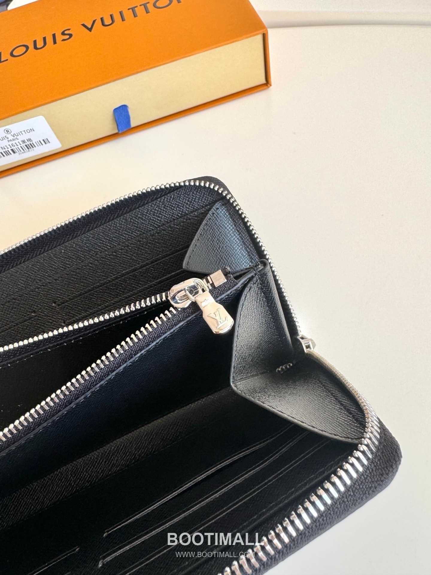 Louis Vuitton Zippy Horizontal Monogram Eclipse Wallet 루이비통 지피 호리즌탈 모노그램 이클립스 장지갑 M11611 21cm 9