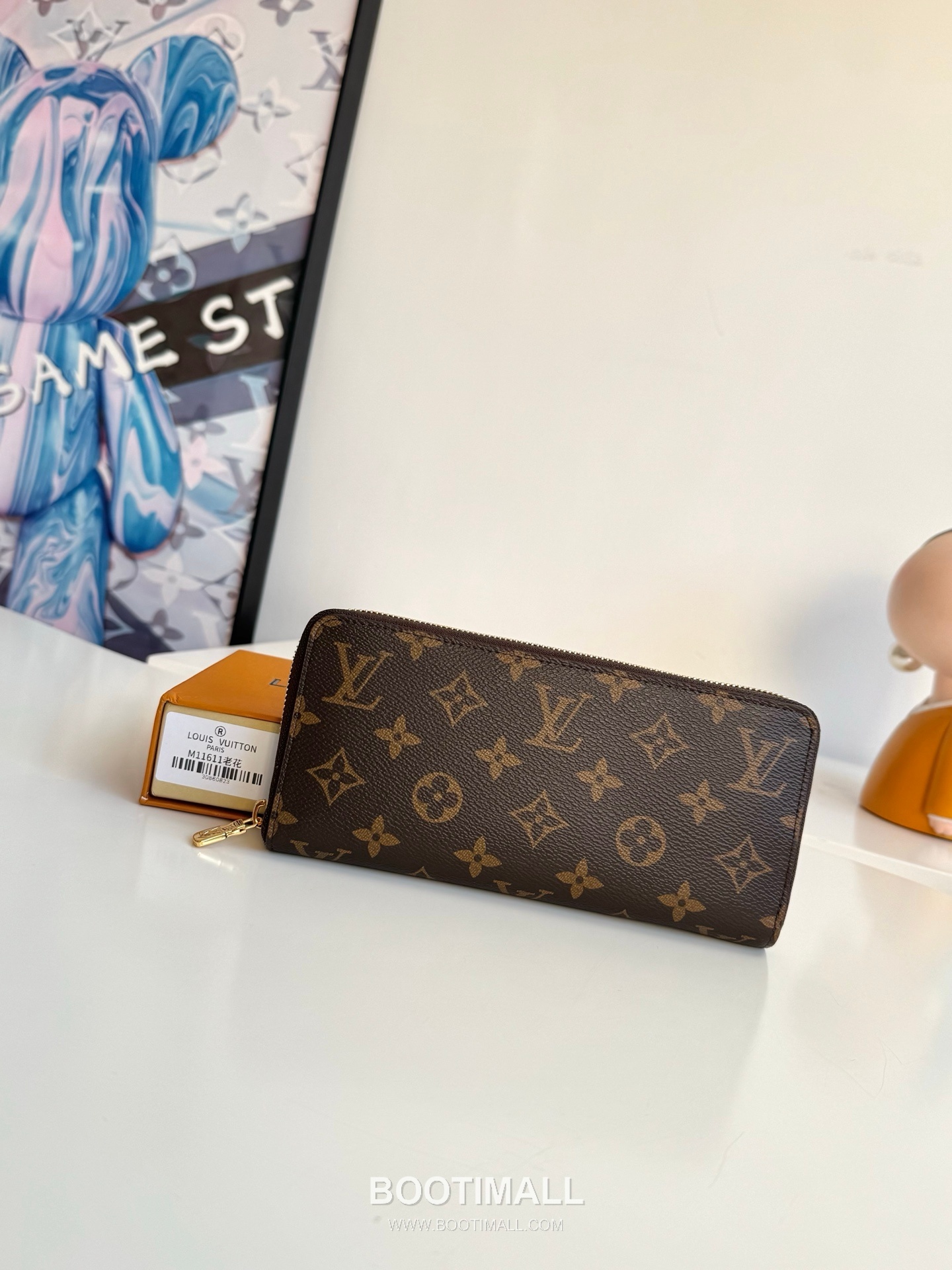 Louis Vuitton Zippy Horizontal Monogram Eclipse Wallet 루이비통 지피 호리즌탈 모노그램 이클립스 장지갑 M11611 21cm 1