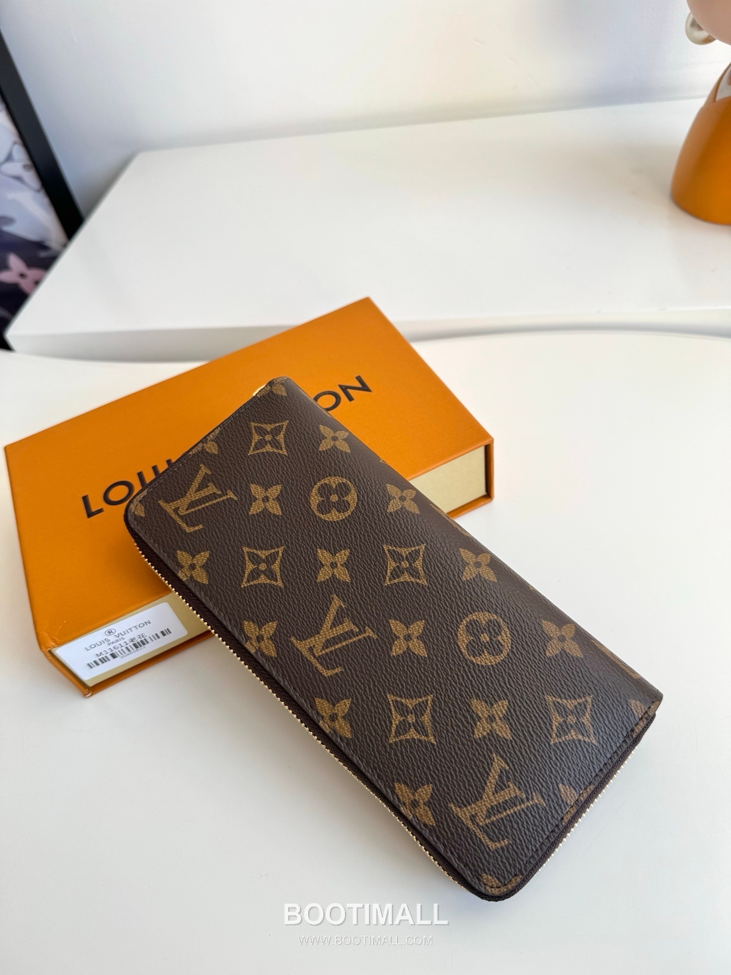 Louis Vuitton Zippy Horizontal Monogram Eclipse Wallet 루이비통 지피 호리즌탈 모노그램 이클립스 장지갑 M11611 21cm 2