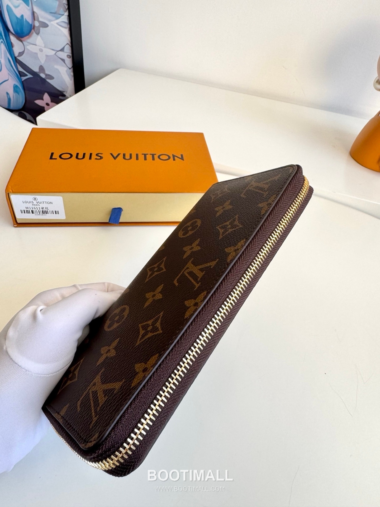 Louis Vuitton Zippy Horizontal Monogram Eclipse Wallet 루이비통 지피 호리즌탈 모노그램 이클립스 장지갑 M11611 21cm 3