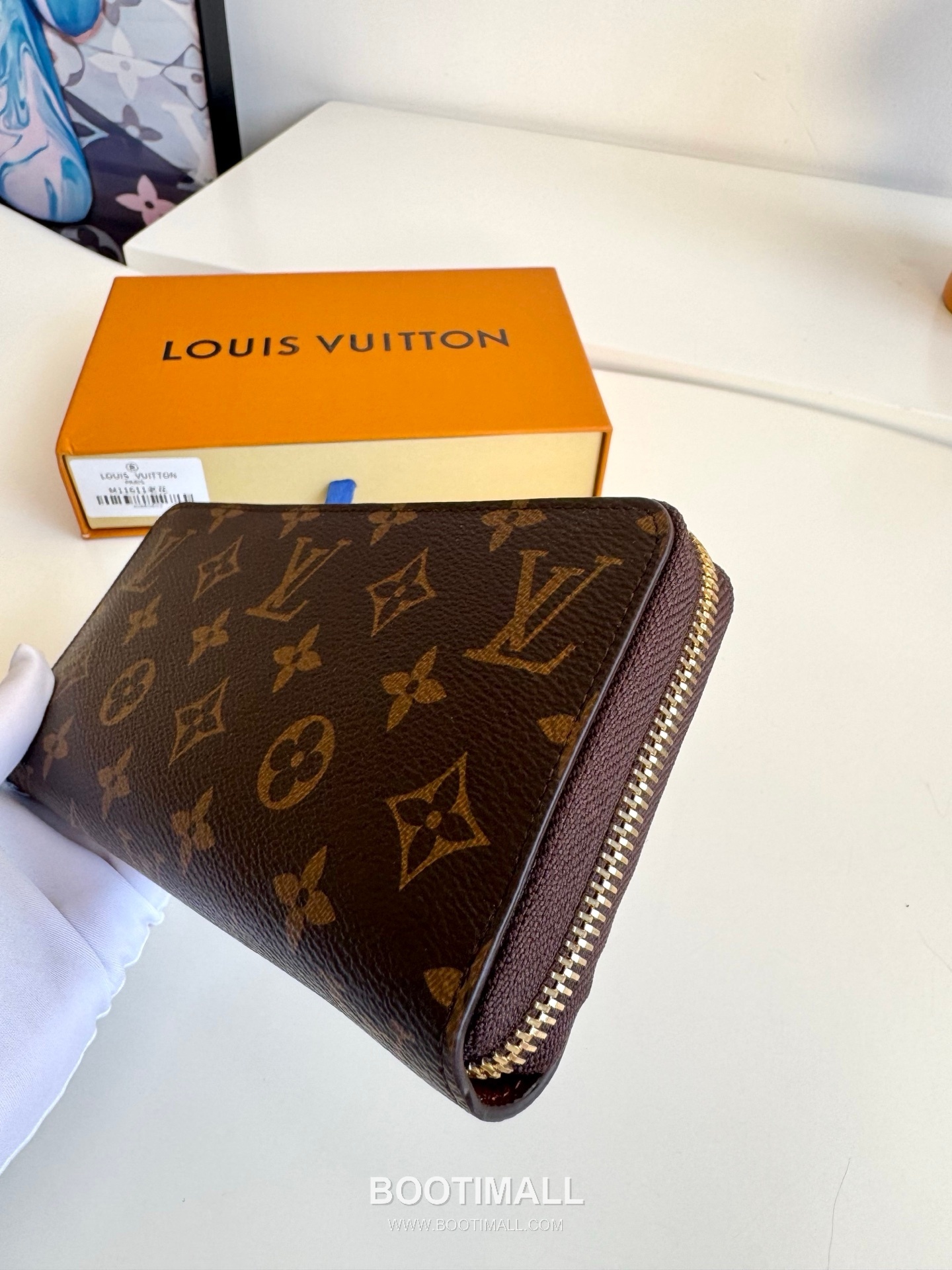 Louis Vuitton Zippy Horizontal Monogram Eclipse Wallet 루이비통 지피 호리즌탈 모노그램 이클립스 장지갑 M11611 21cm 4