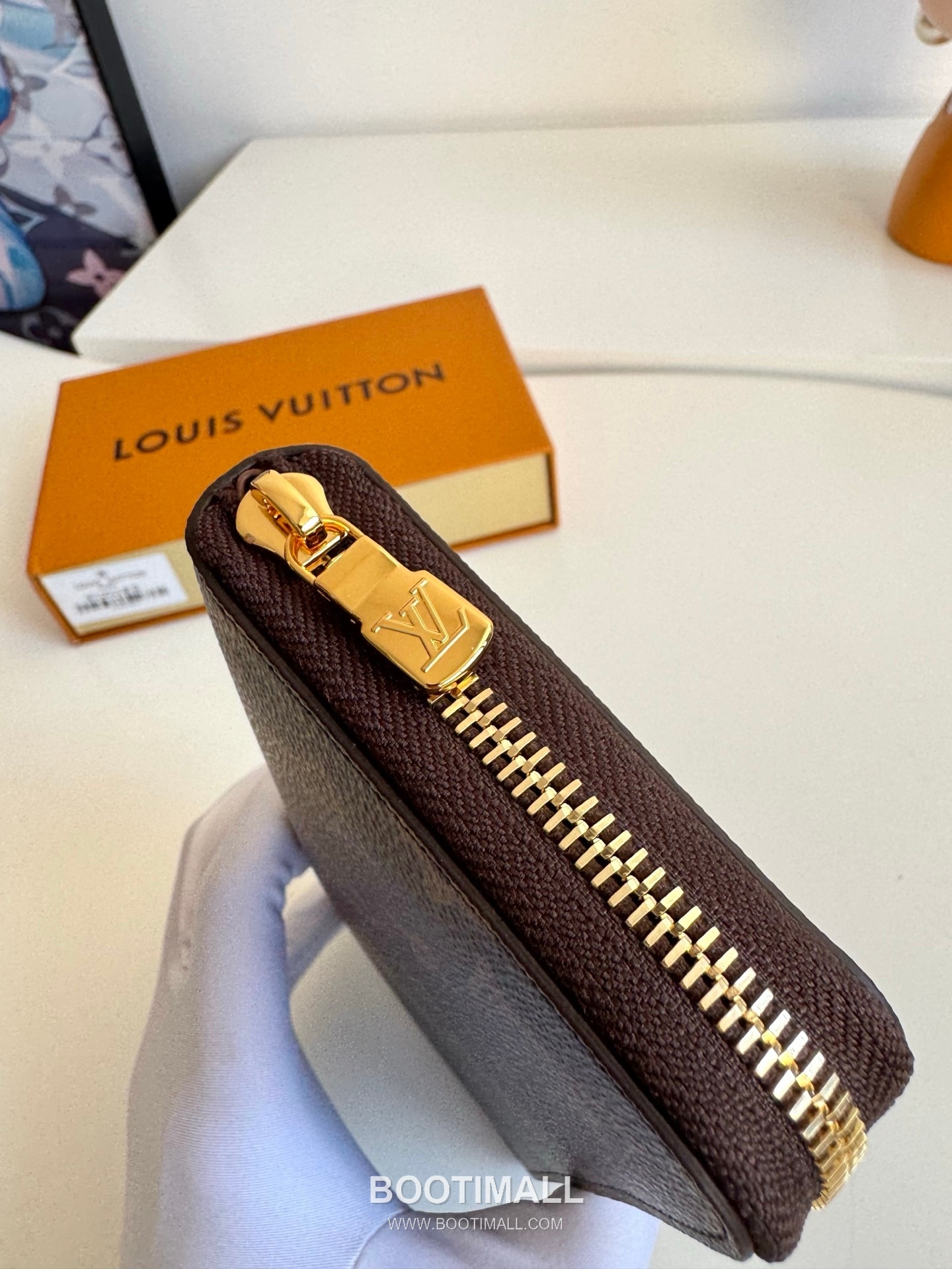 Louis Vuitton Zippy Horizontal Monogram Eclipse Wallet 루이비통 지피 호리즌탈 모노그램 이클립스 장지갑 M11611 21cm 5