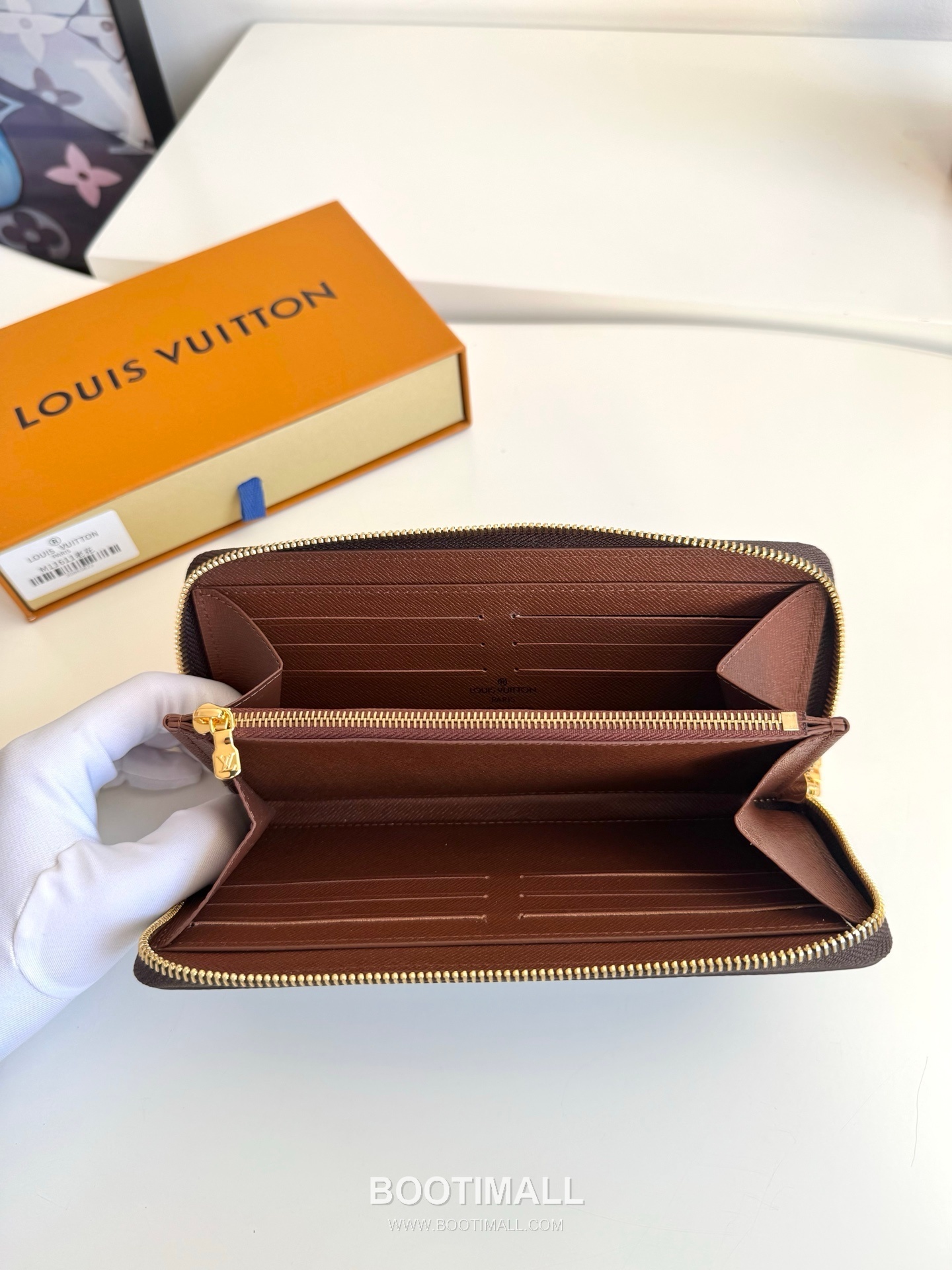 Louis Vuitton Zippy Horizontal Monogram Eclipse Wallet 루이비통 지피 호리즌탈 모노그램 이클립스 장지갑 M11611 21cm 7